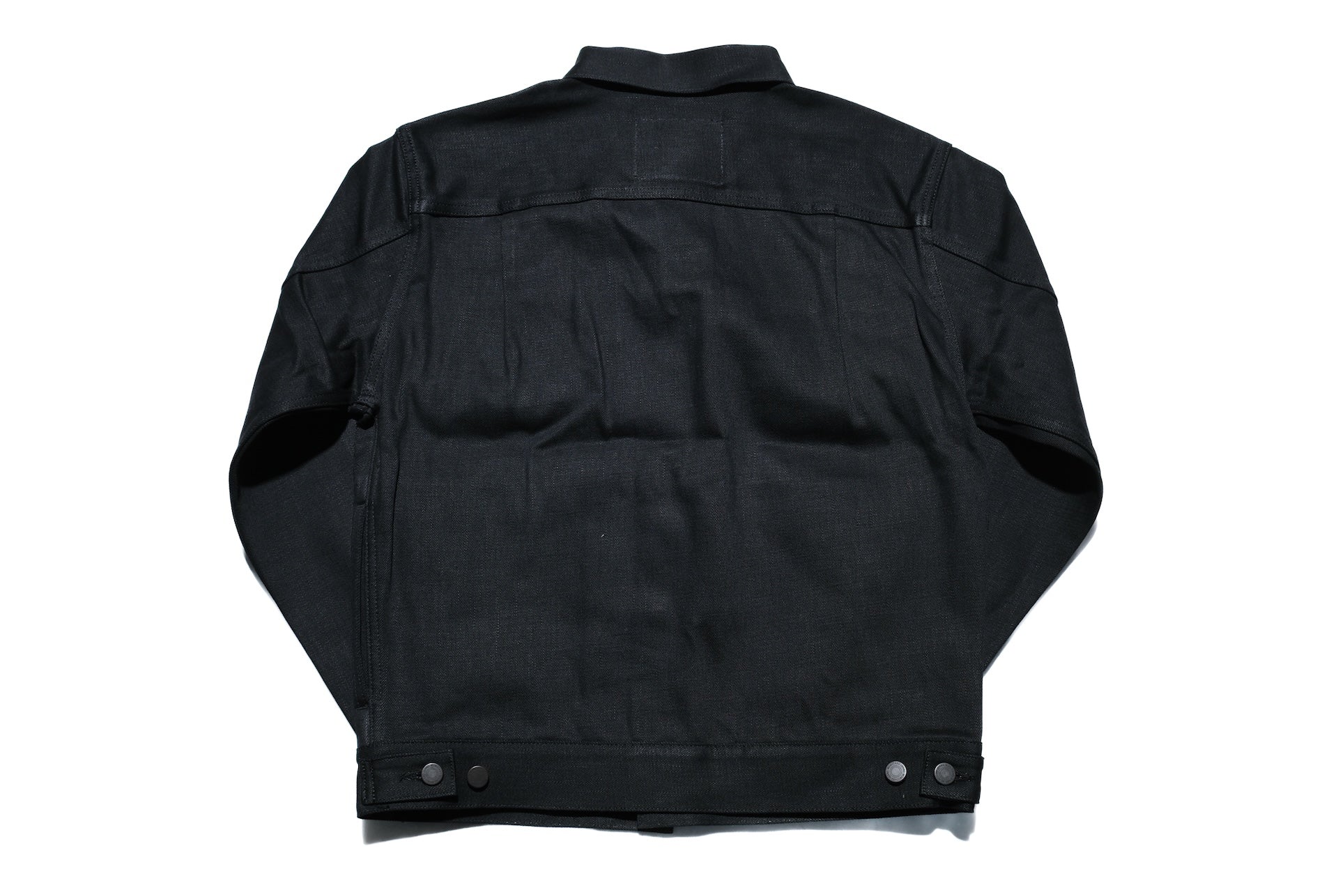 MOMOTARO JEANS 14.7oz "Solid Black" Modified Type 2 Denim Jacket