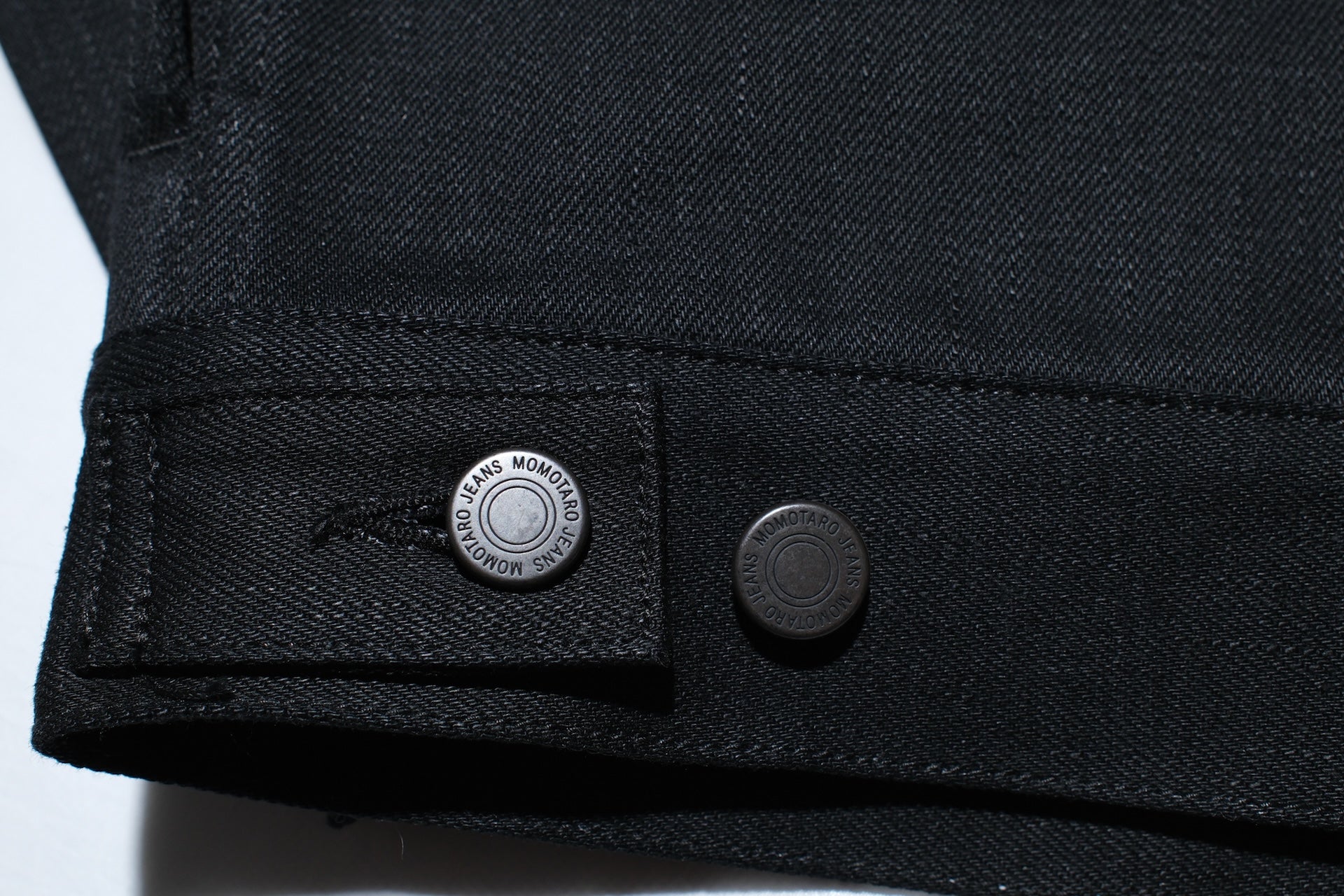 MOMOTARO JEANS 14.7oz "Solid Black" Modified Type 2 Denim Jacket