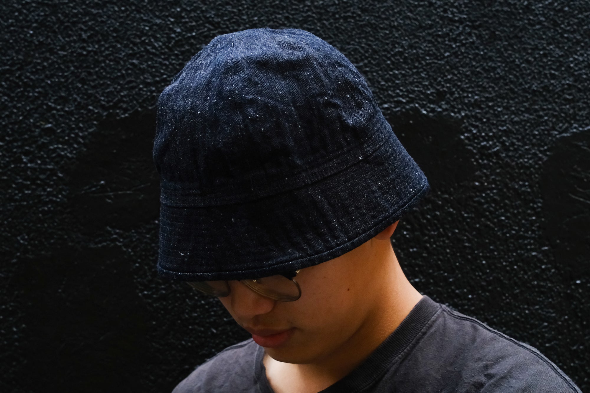 Samurai 13oz HBT Denim Sailor’s Hat (Black)