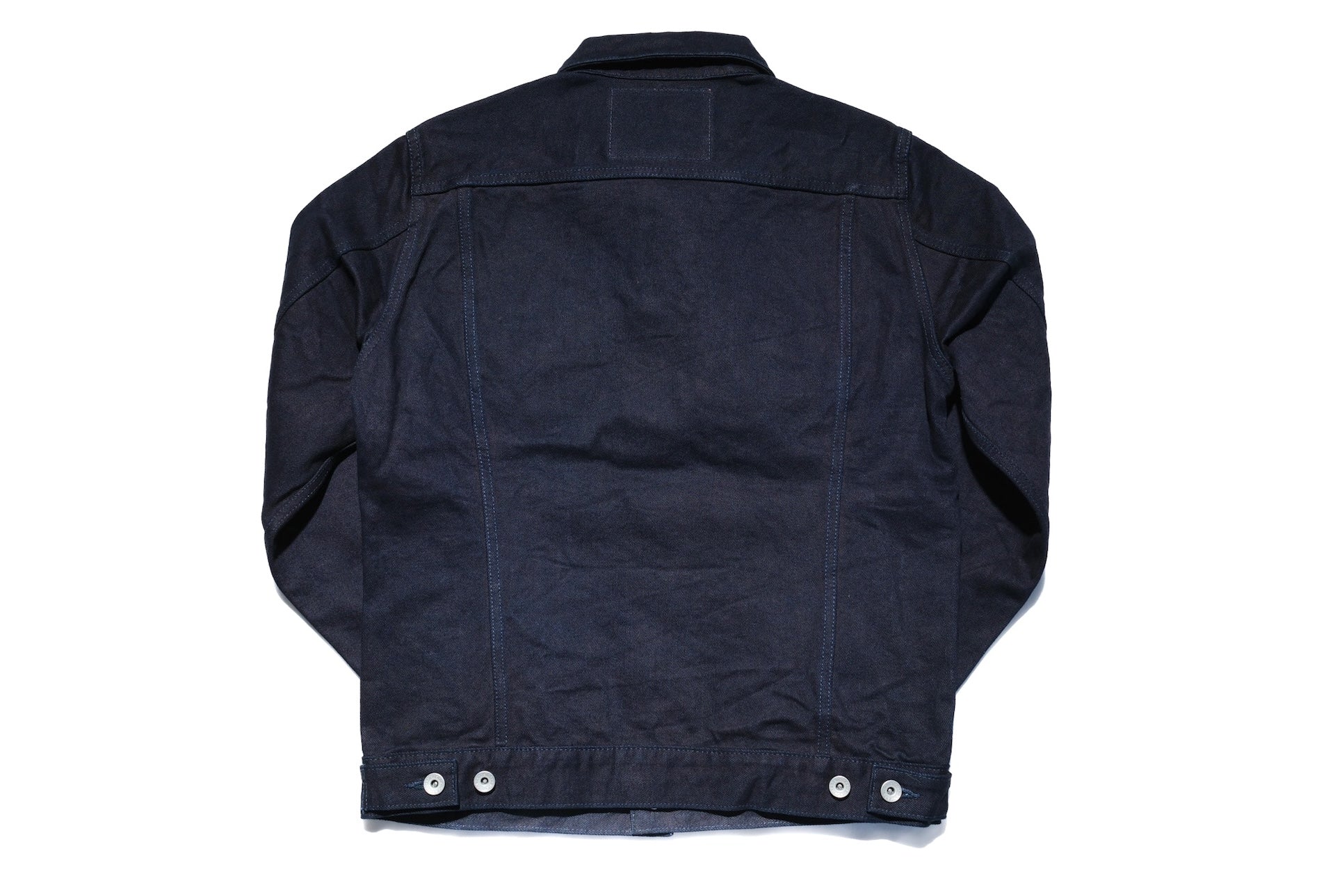 Iron Heart 14oz Modified Type 3 Denim Jacket (Indigo X Black)