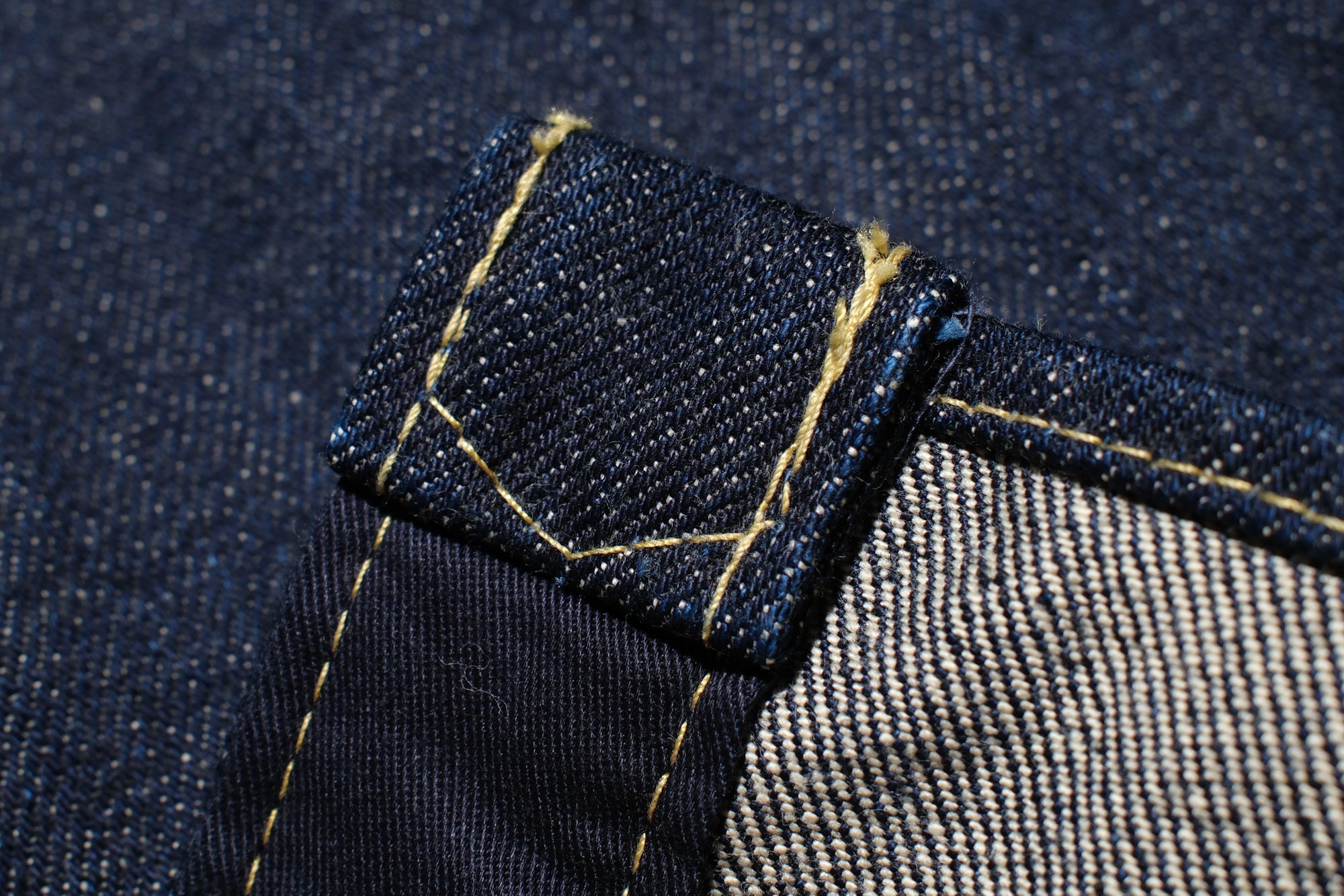 Iron Heart 18oz Indigo Dyed Selvage Denim CPO Jacketed Shirt