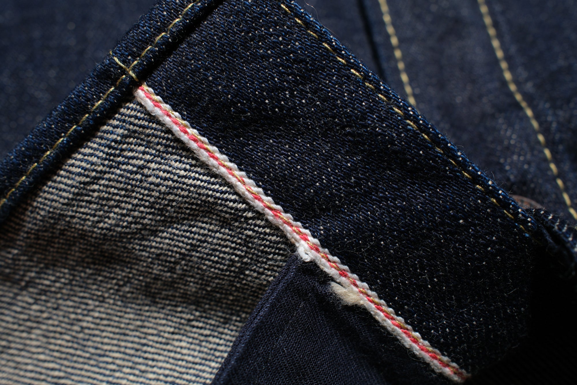 Iron Heart 18oz Indigo Dyed Selvage Denim CPO Jacketed Shirt