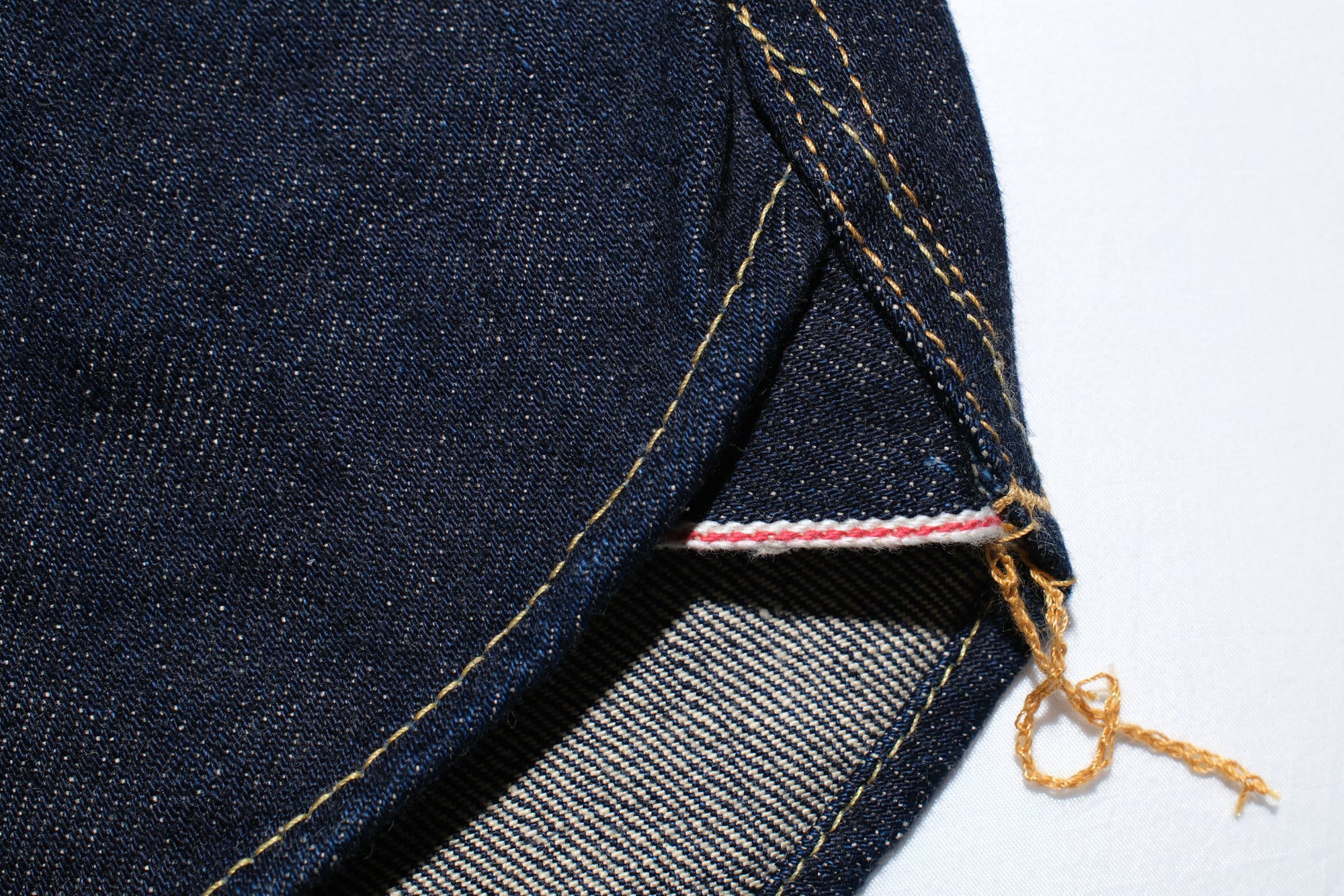 Iron Heart 18oz Indigo Dyed Selvage Denim CPO Jacketed Shirt