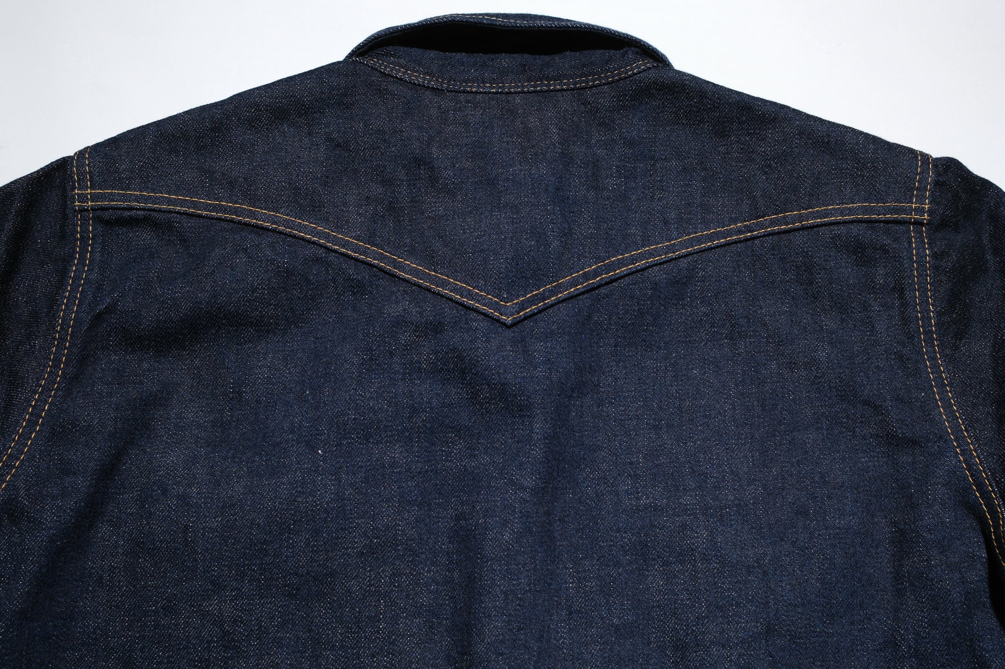 Iron Heart 18oz Indigo Dyed Selvage Denim CPO Jacketed Shirt