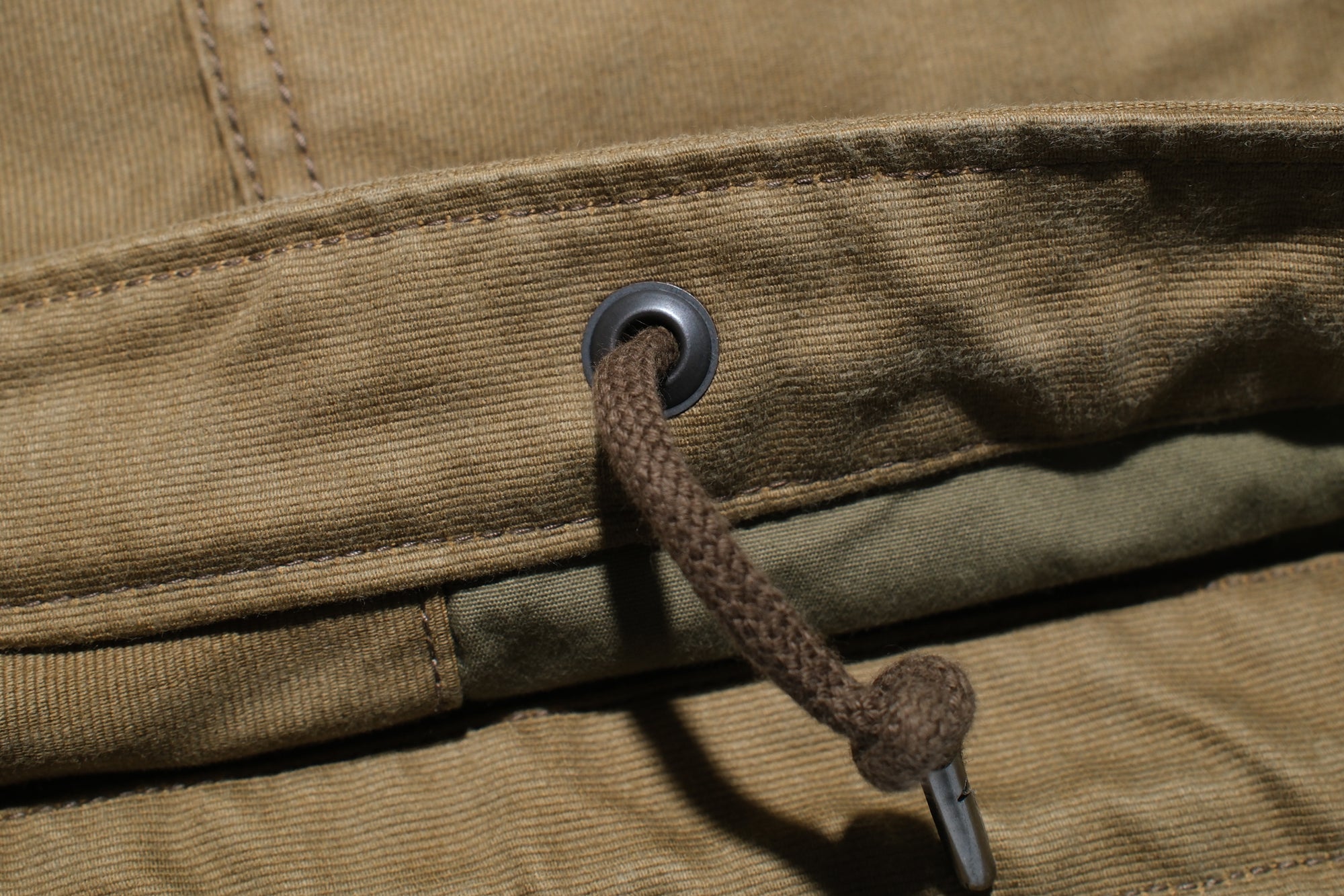 Iron Heart 12oz Whipcord "Multi-Season" N-1 Deck Jacket (Khaki)