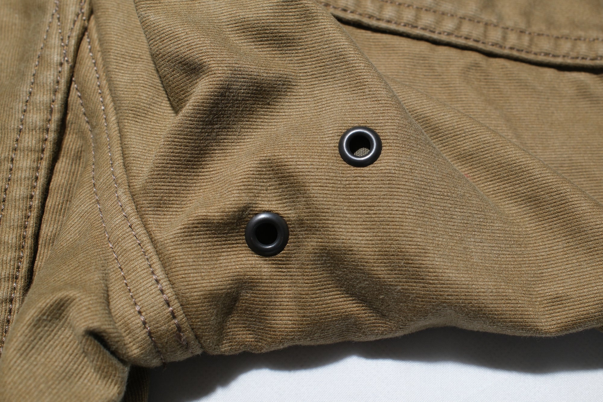 Iron Heart 12oz Whipcord "Multi-Season" N-1 Deck Jacket (Khaki)