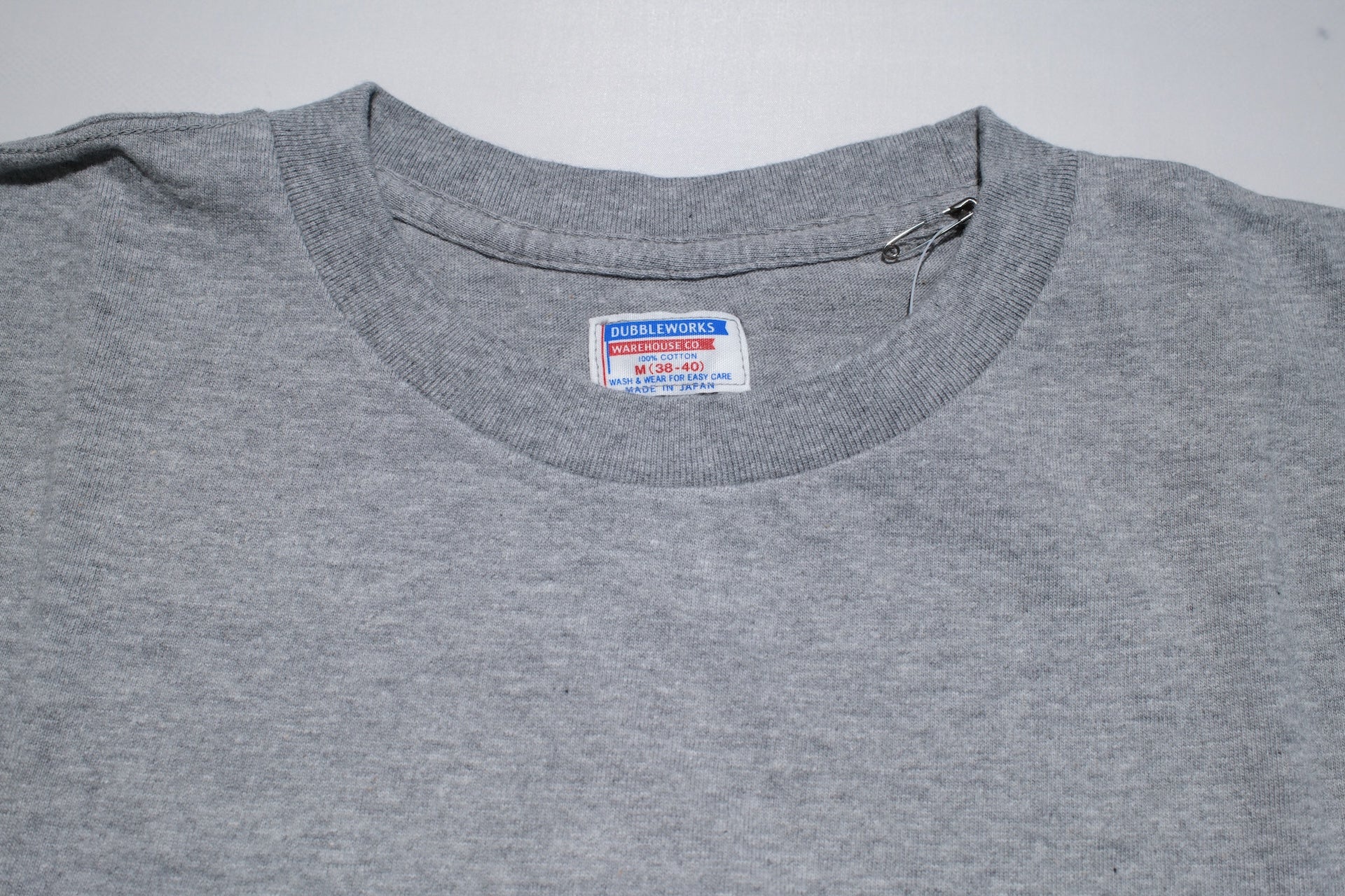 Dubble Works 5.5oz "Ghost" Loopwheeled Tee(Heather Grey)