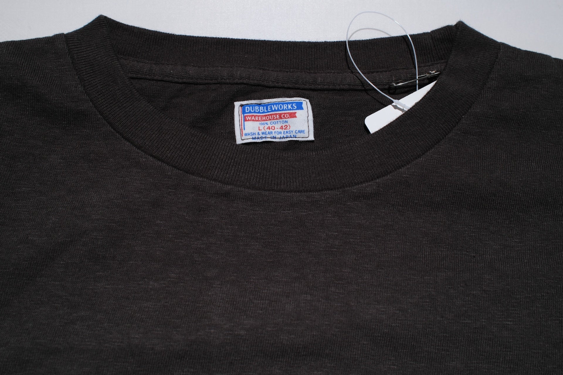 Dubble Works 5.5oz "Ghost" Loopwheeled Tee (Sumikuro)