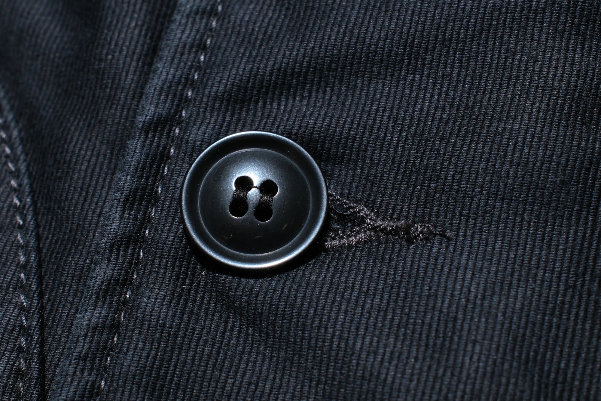 Iron Heart 12oz Whipcord "Multi-Season" N-1 Deck Jacket (Black)