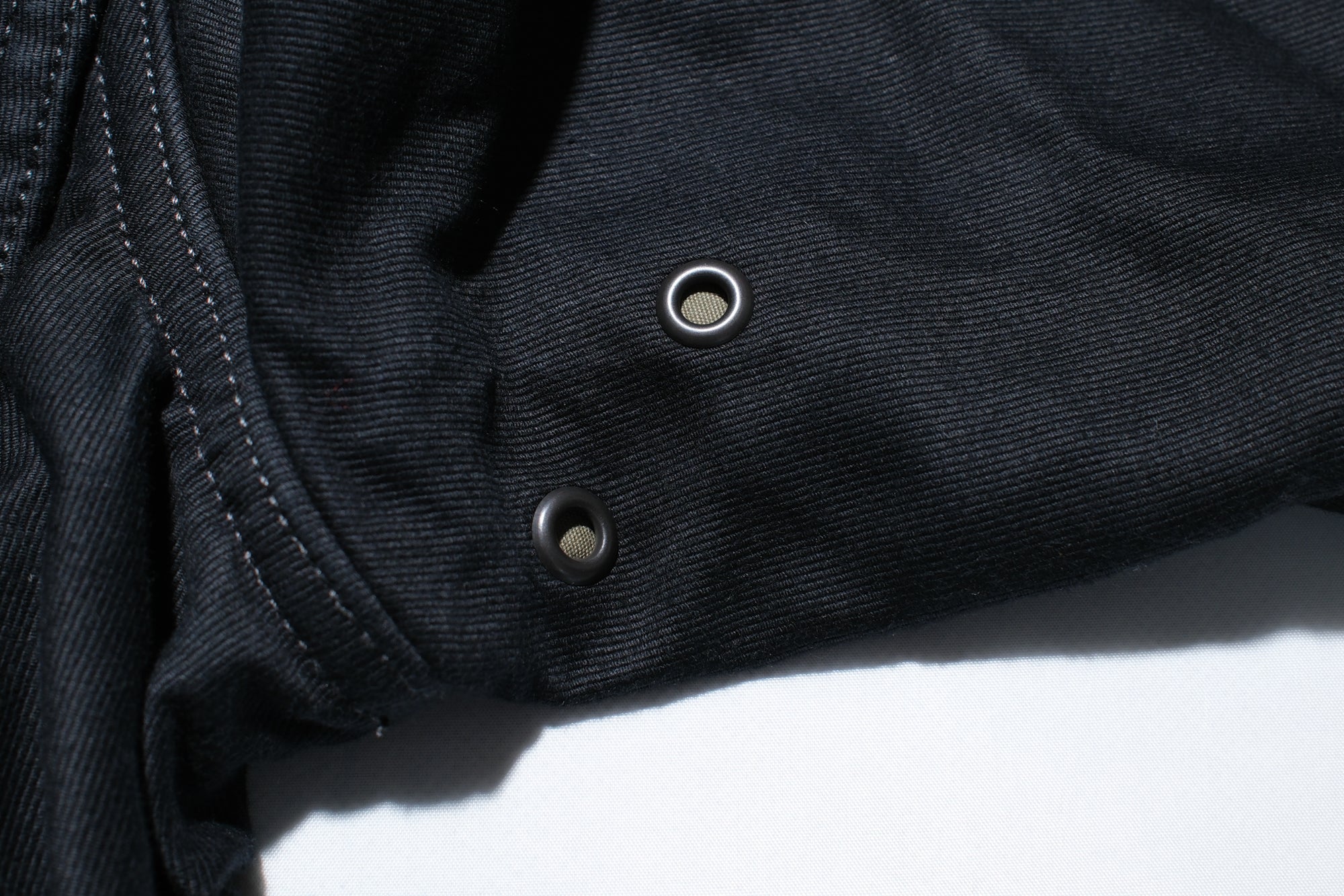 Iron Heart 12oz Whipcord "Multi-Season" N-1 Deck Jacket (Black)