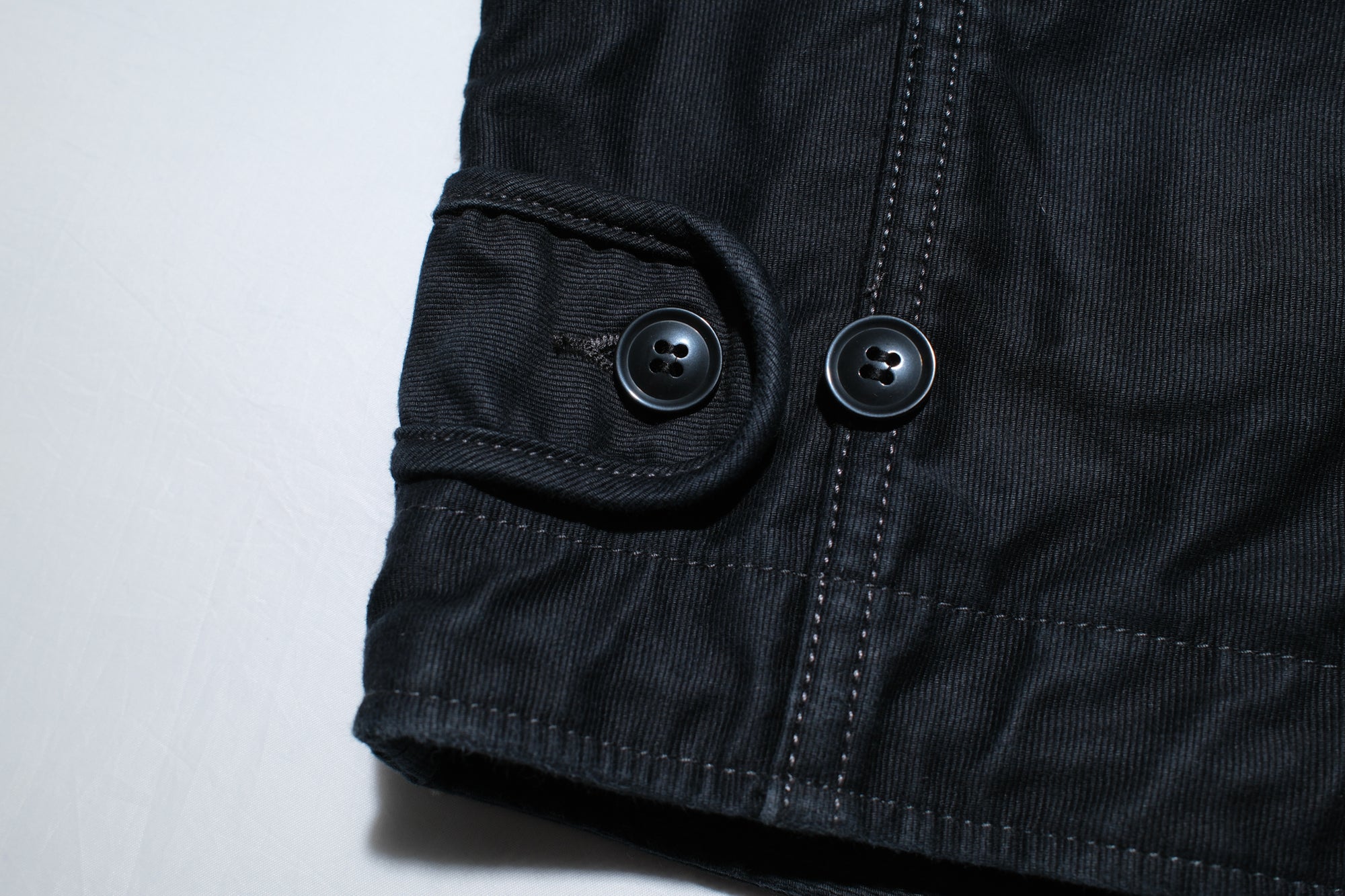 Iron Heart 12oz Whipcord "Multi-Season" N-1 Deck Jacket (Black)