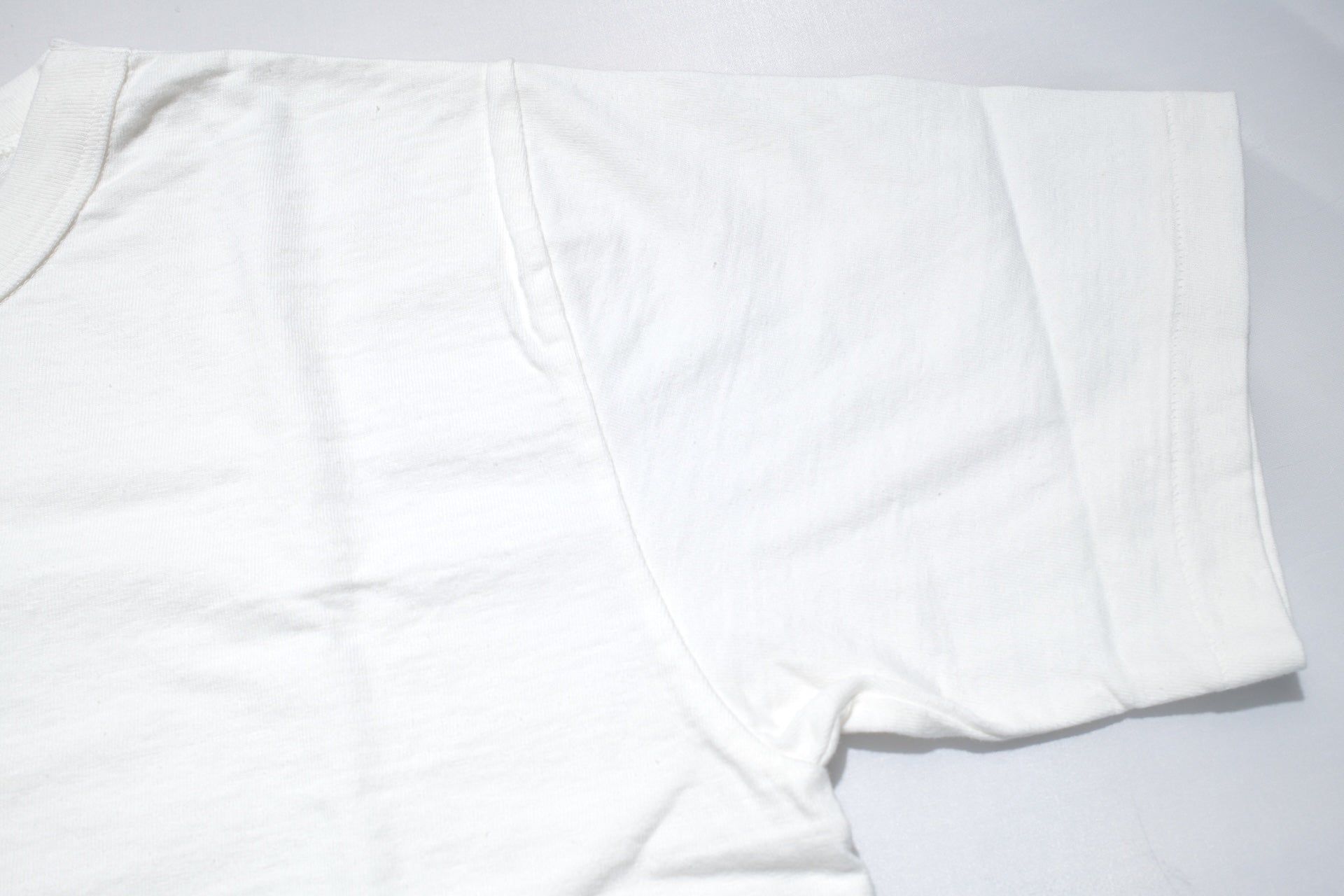 Dubble Works 7.7oz "Fallen Cotton" Loopwheeled Signature Tee (White)