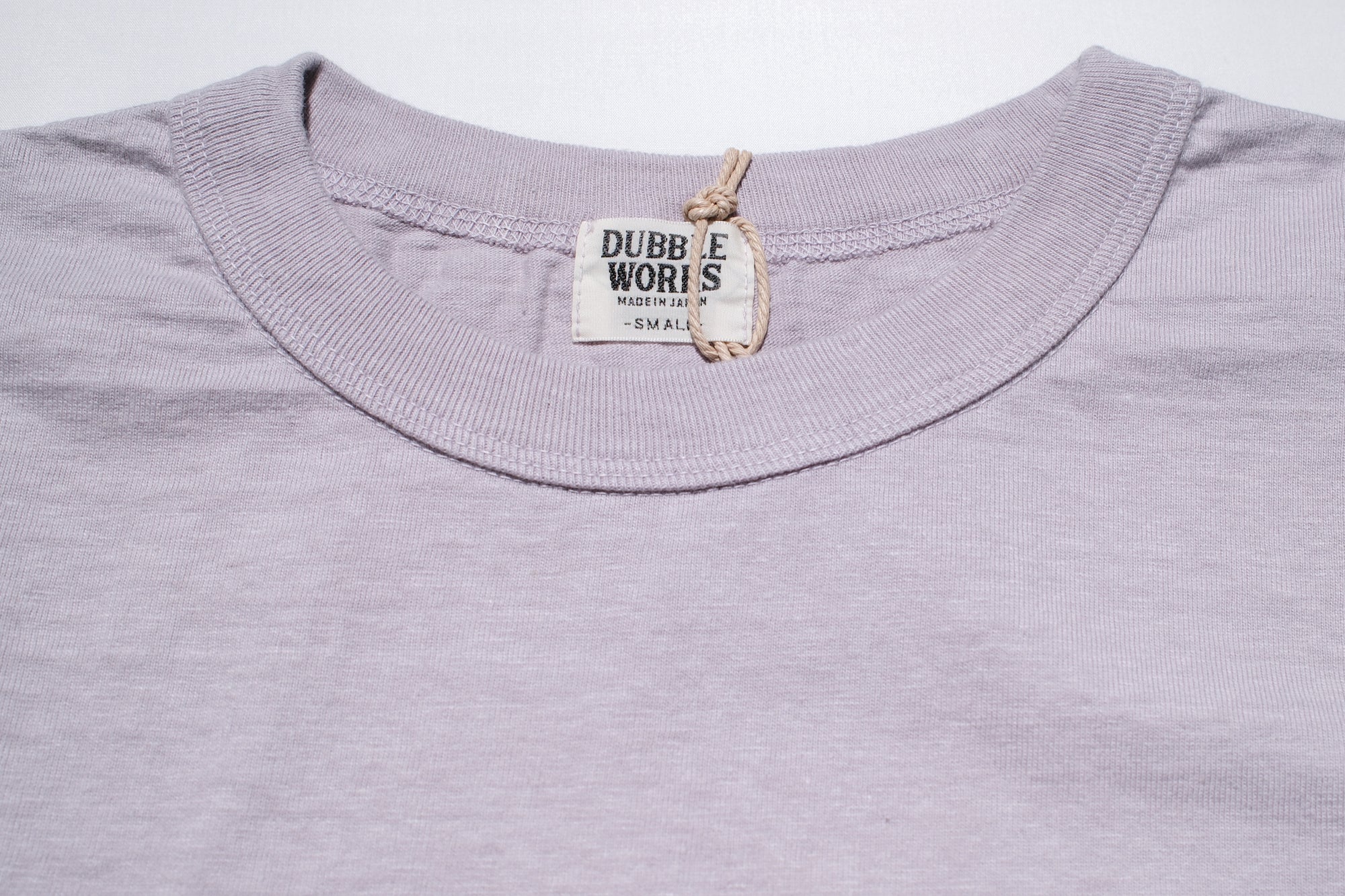 Dubble Works 7.7oz "Fallen Cotton" Loopwheeled Signature Tee (Lavender)