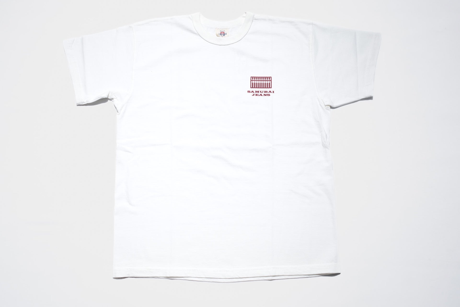 Samurai 8.5oz "Million Koku" Loopwheeled Tee (White)