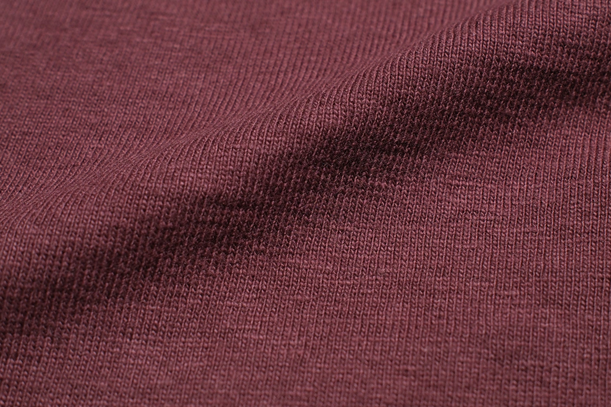Dubble Works 7.7oz "Fallen Cotton" Loopwheeled Signature Tee (Burgundy)