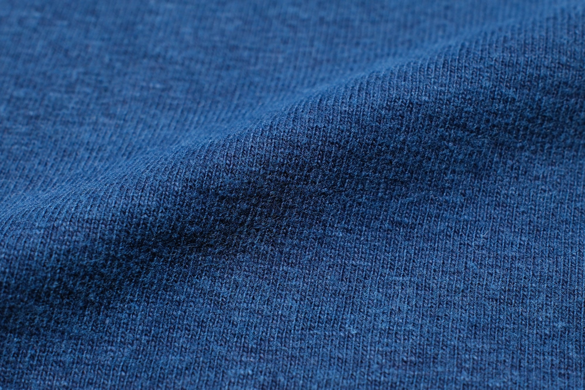 Dubble Works 7.7oz "Fallen Cotton" Loopwheeled Tee (Natural Indigo)