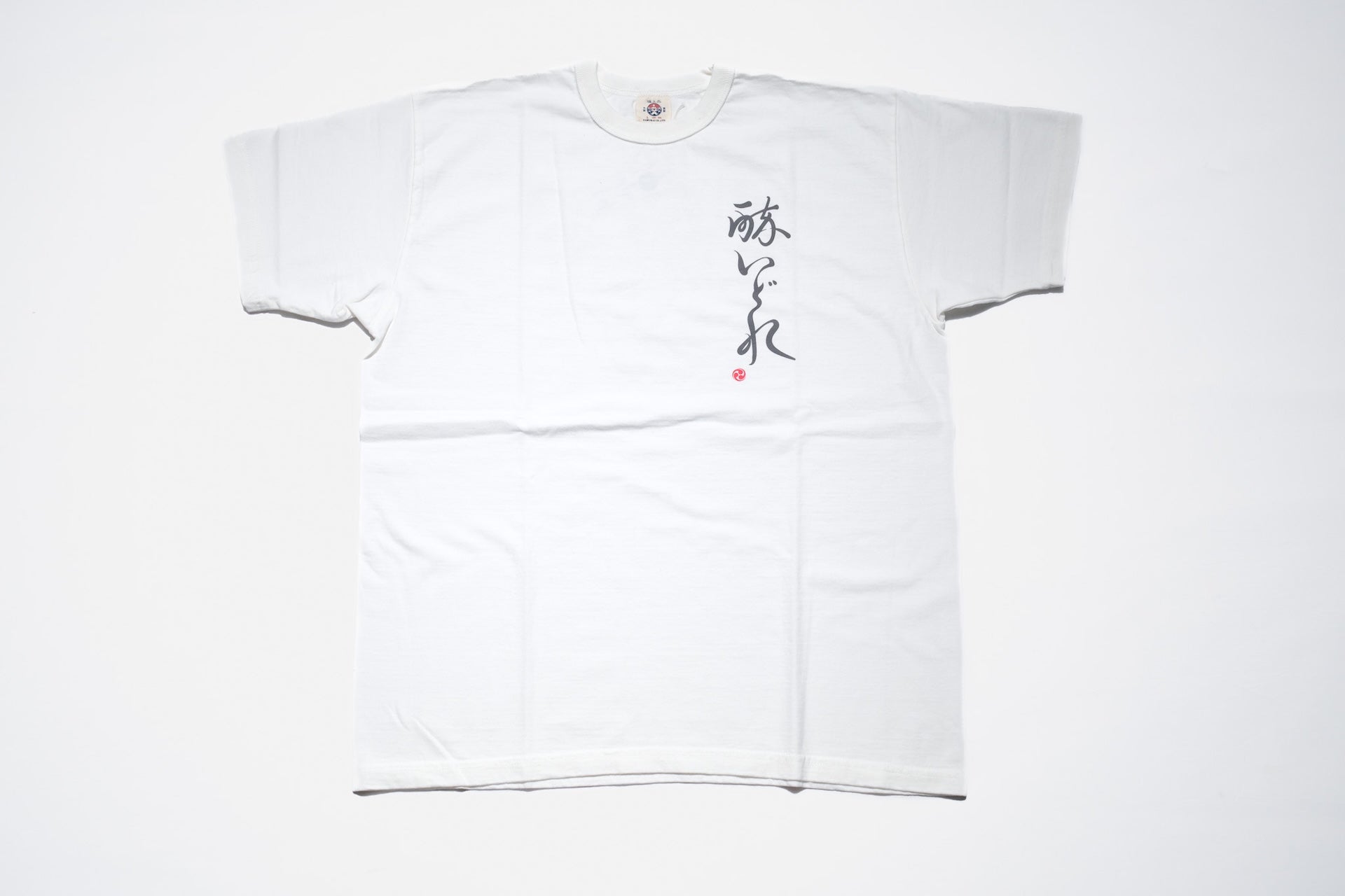 Samurai 8.5oz "Drunk" Loopwheeled Tee (White)