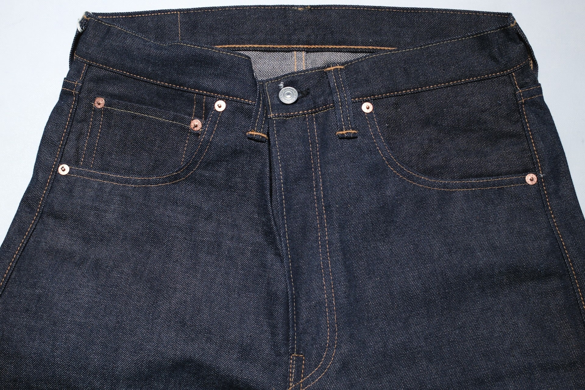 Denime X Warehouse Co. 14.5oz Indigo Dyed 220XX-47 Denim (Regular Straight fit)