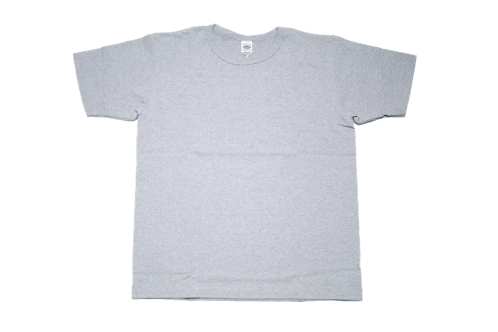 Denime X Warehouse Co. Lot.272 7oz “New Standard” Loopwheeled Plain Tee (Grey)