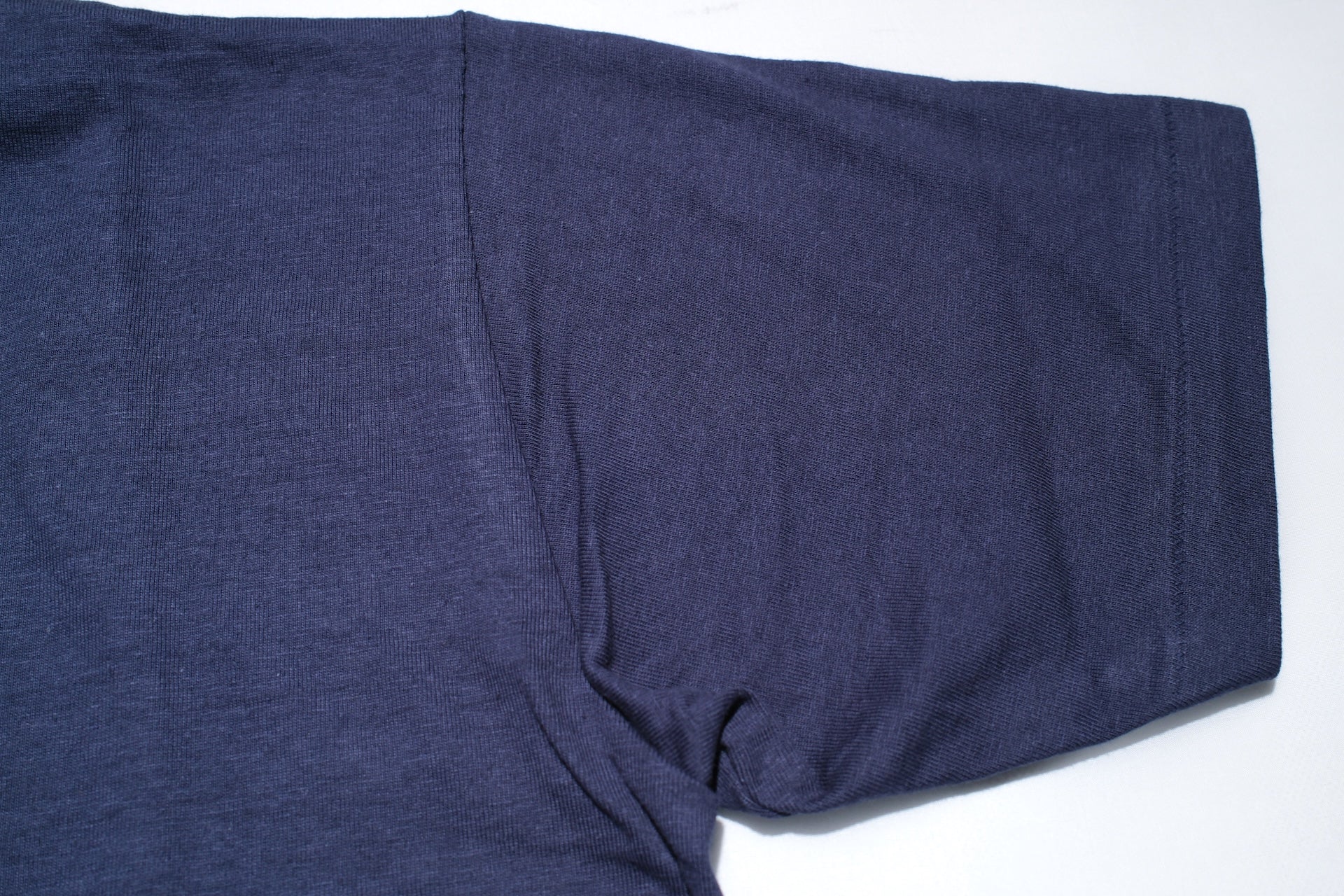 Denime X Warehouse Co. Lot.272 7oz “New Standard” Loopwheeled Plain Tee (Navy)