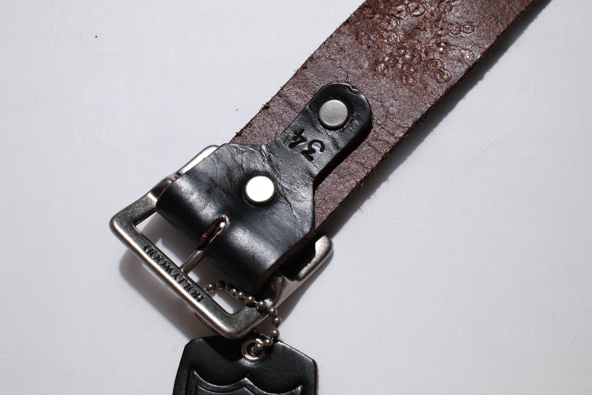 Hollywood Trading Company "Devil Eyes" Belt (Black Tea-core)