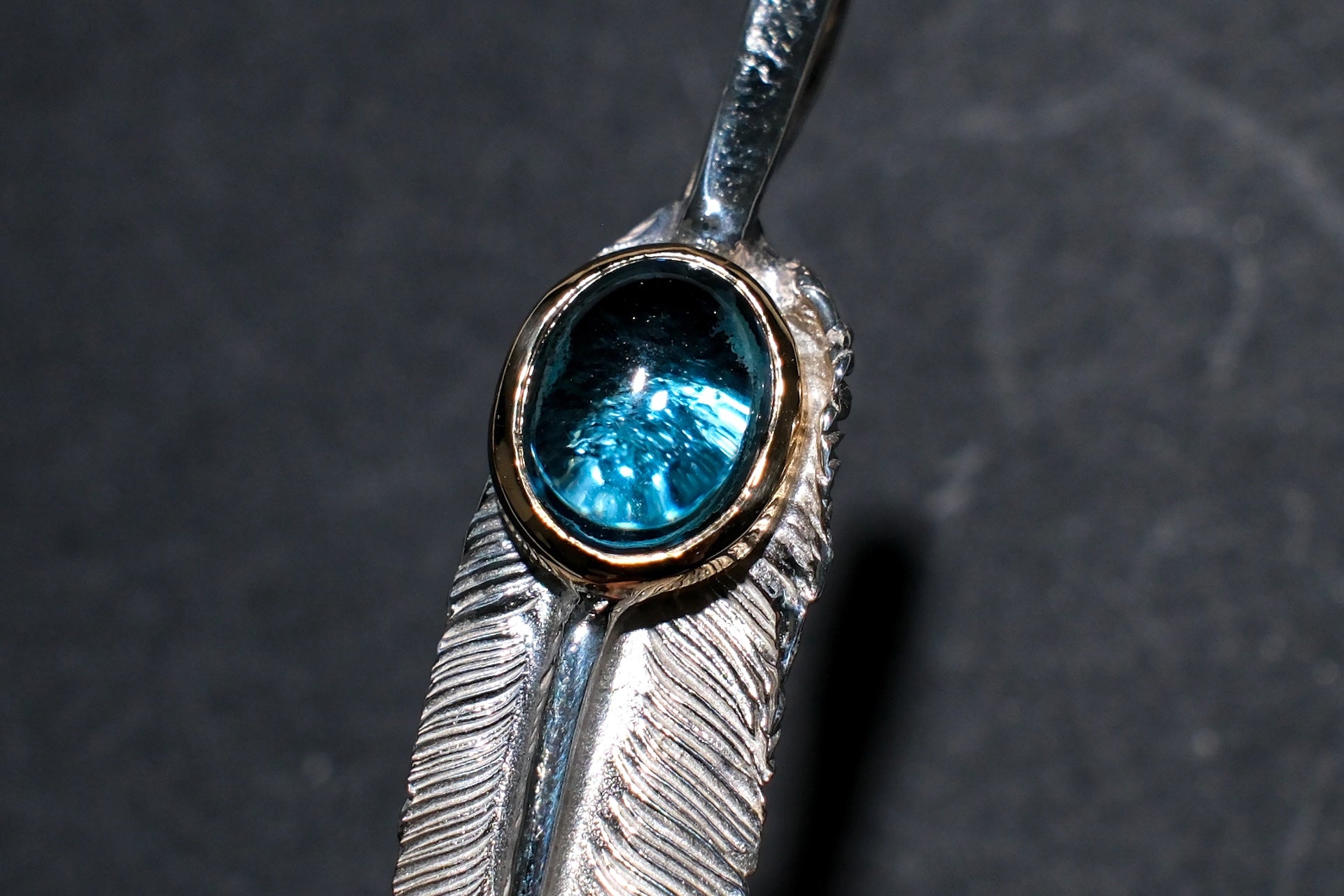 Legend "Ultimate Toppa" Medium Feather Silver Pendant (One-Off Edition)