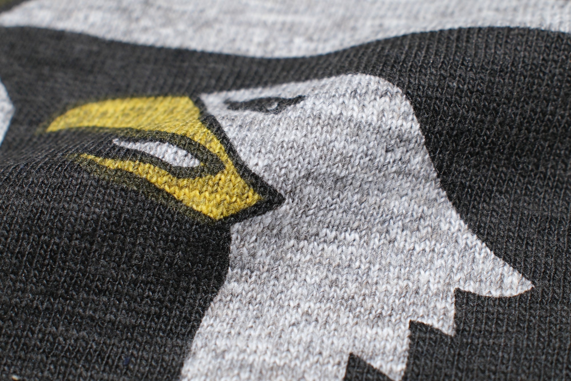 Warehouse 5.5oz "Campell" Ringer Loopwheeled Tees (Heather Grey X Black)