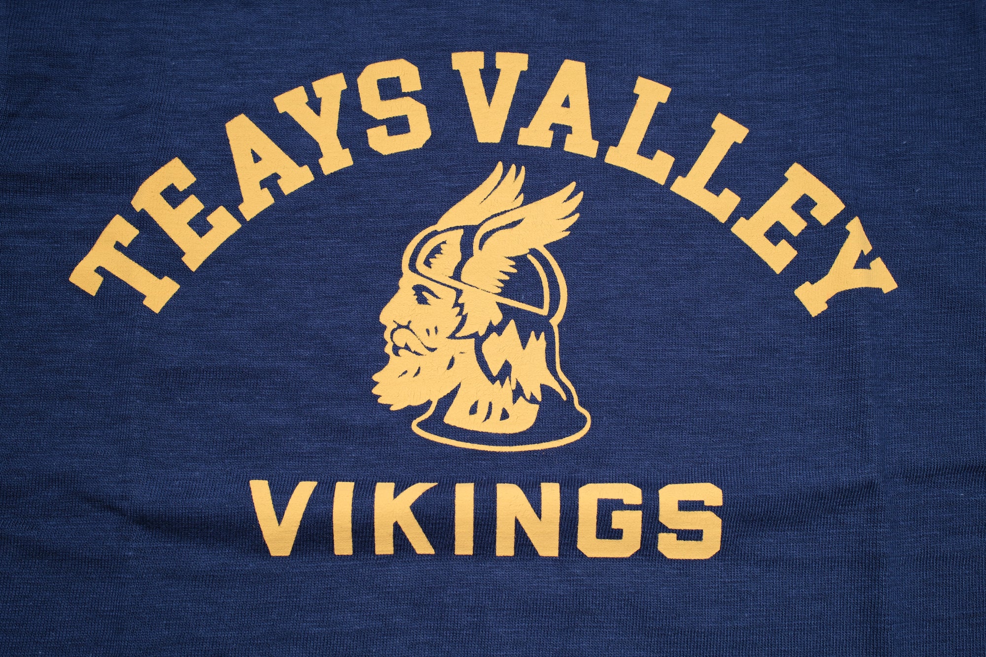 Warehouse 5.5oz “Teays Valley” Ringer Loopwheeled Tees (Navy X Cream)
