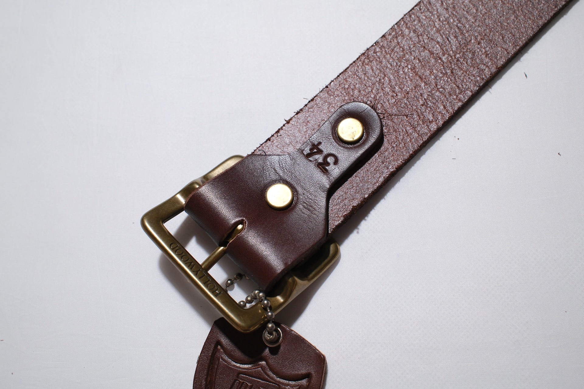 Hollywood Trading Company "Sunburst" Belt (Dark Brown Tea-core)