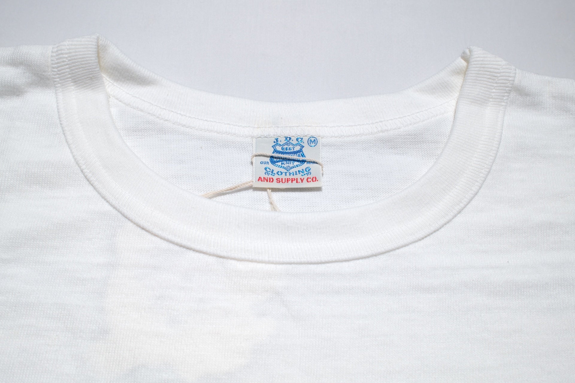 John Gluckow X Warehouse Co. 6oz ‘Forest and Mountains’ Loopwheeled Tee (White)