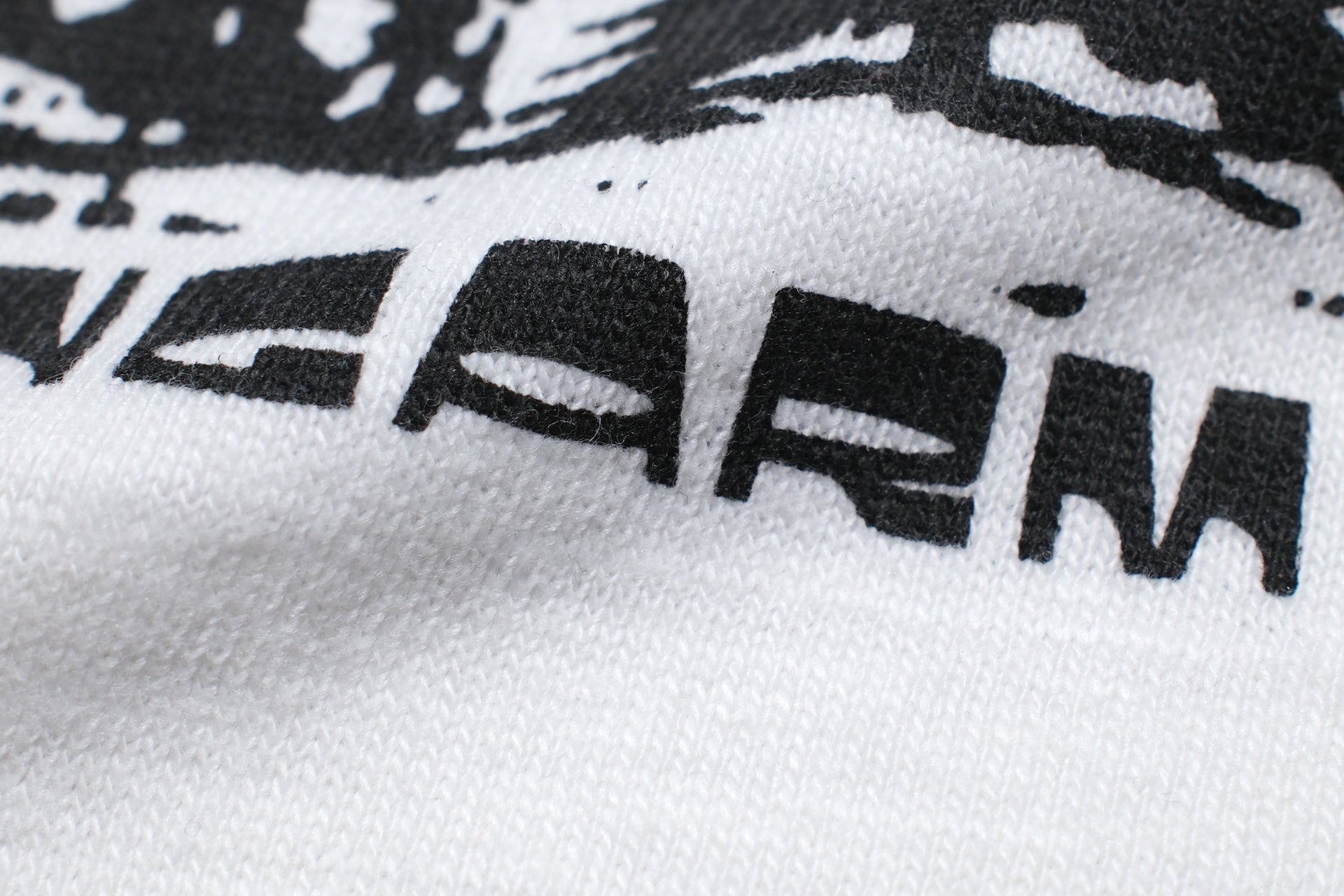 John Gluckow X Warehouse Co. 6oz ‘Forest and Mountains’ Loopwheeled Tee (White)