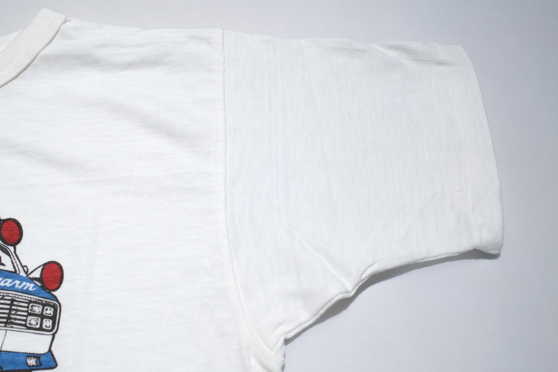 John Gluckow X Warehouse Co. 6oz ‘Custom Van’ Loopwheeled Tee (White)