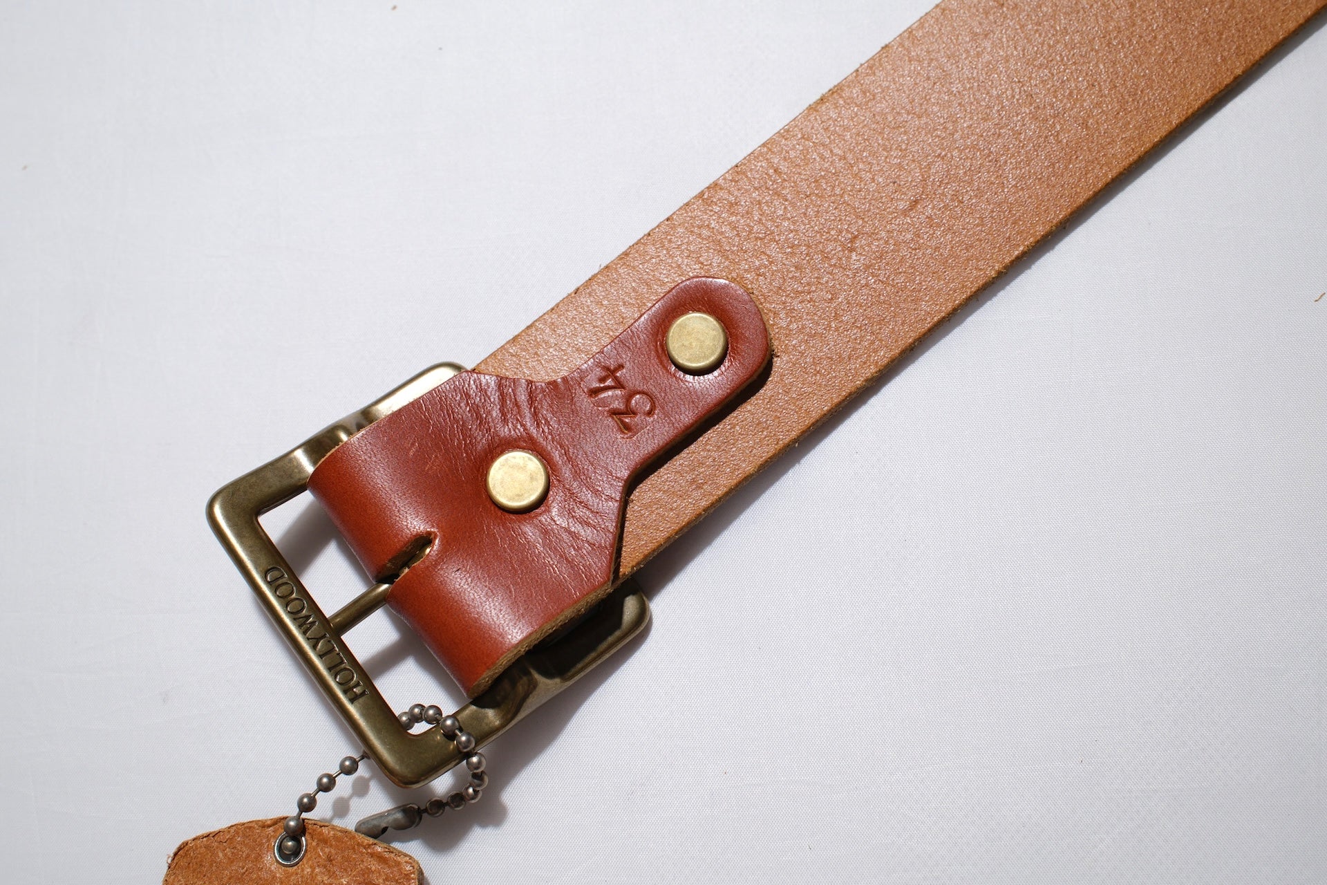 Hollywood Trading Company "Sunburst" Belt (Light Brown Tea-core)