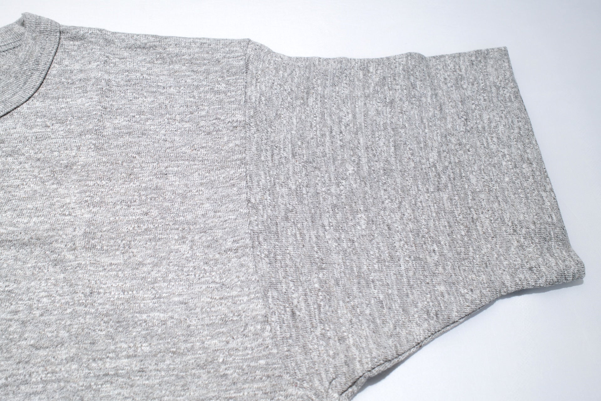 John Gluckow X Warehouse Co. 6oz ‘Animal Skater’ Loopwheeled Tee (Heather Grey)