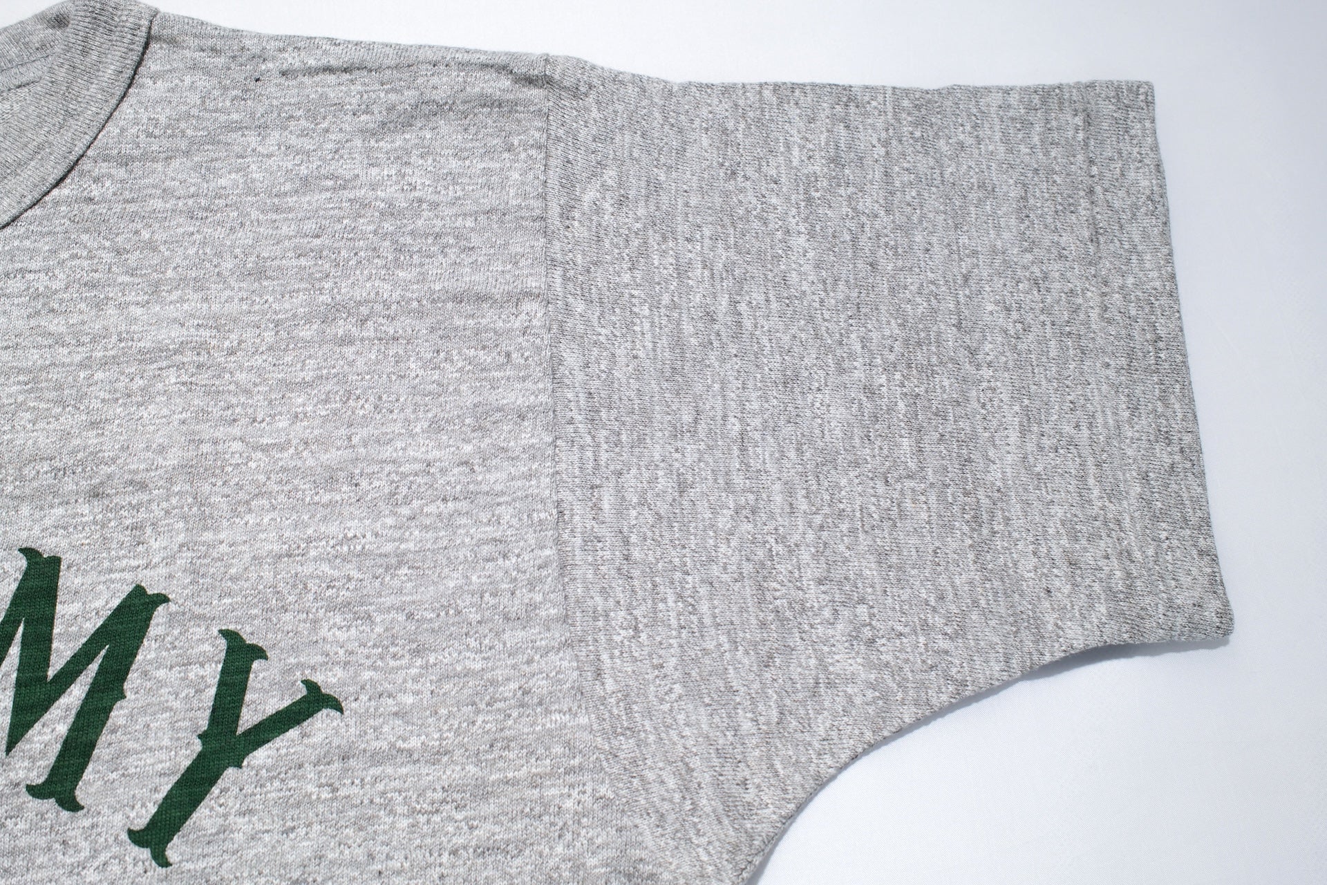 John Gluckow X Warehouse Co. 6oz ‘Academy Beer Distributors’ Loopwheeled Tee (Heather Grey)