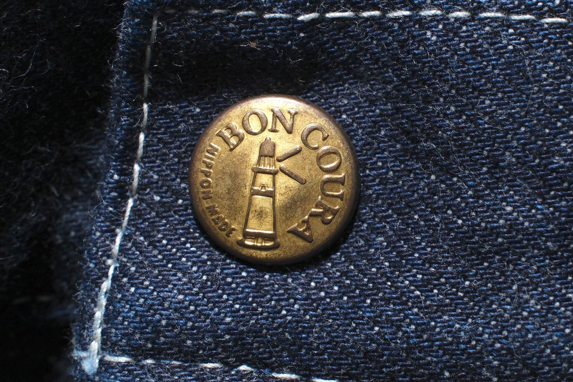 BONCOURA 15oz Indigo Dyed "Ike-Momen"  Denim Painter Pants (Classic Straight fit)