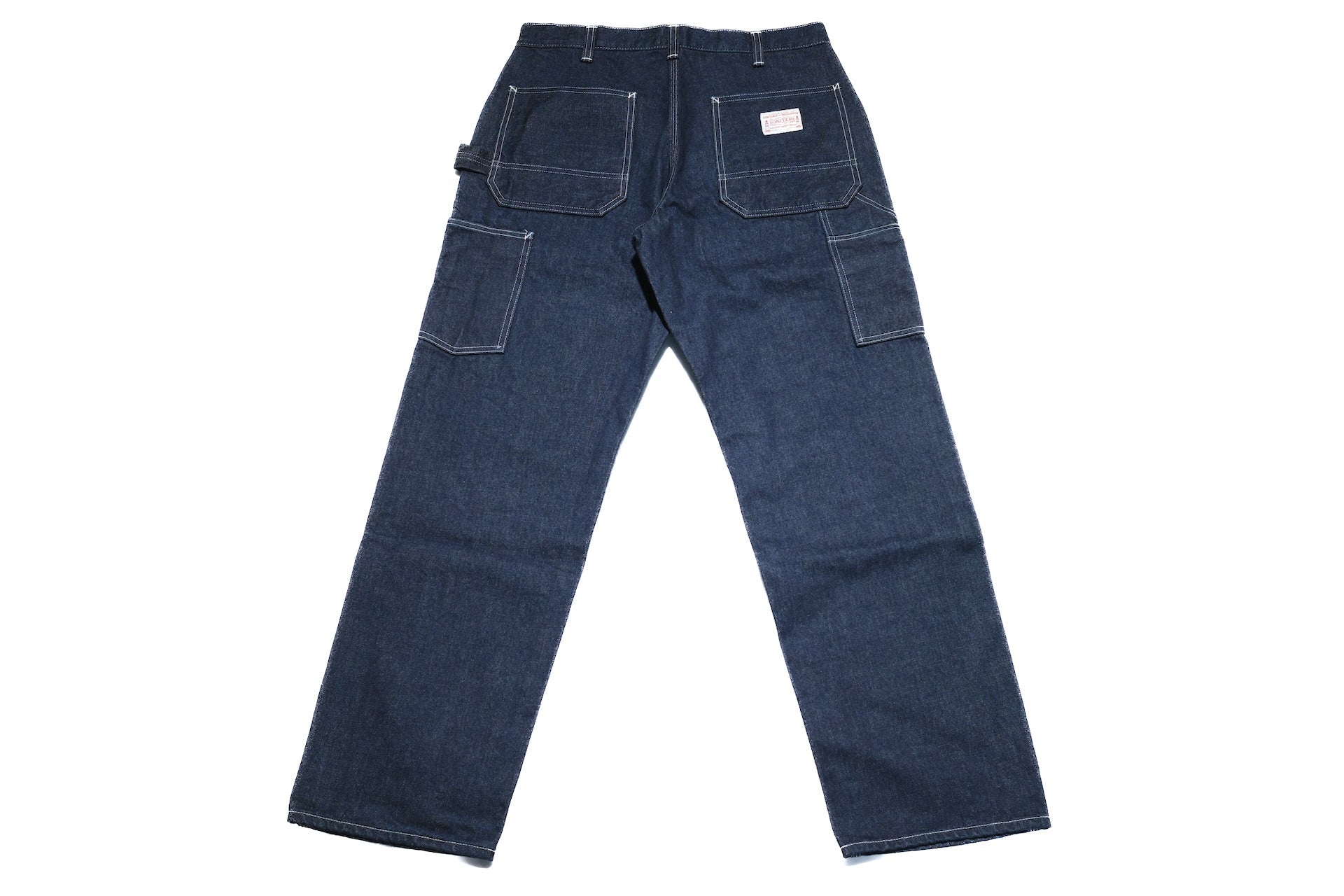 BONCOURA 15oz Indigo Dyed "Ike-Momen"  Denim Painter Pants (Classic Straight fit)