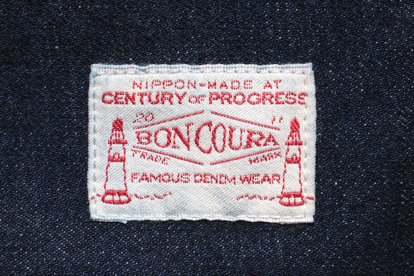 BONCOURA 15oz Indigo Dyed "Ike-Momen"  Denim Painter Pants (Classic Straight fit)