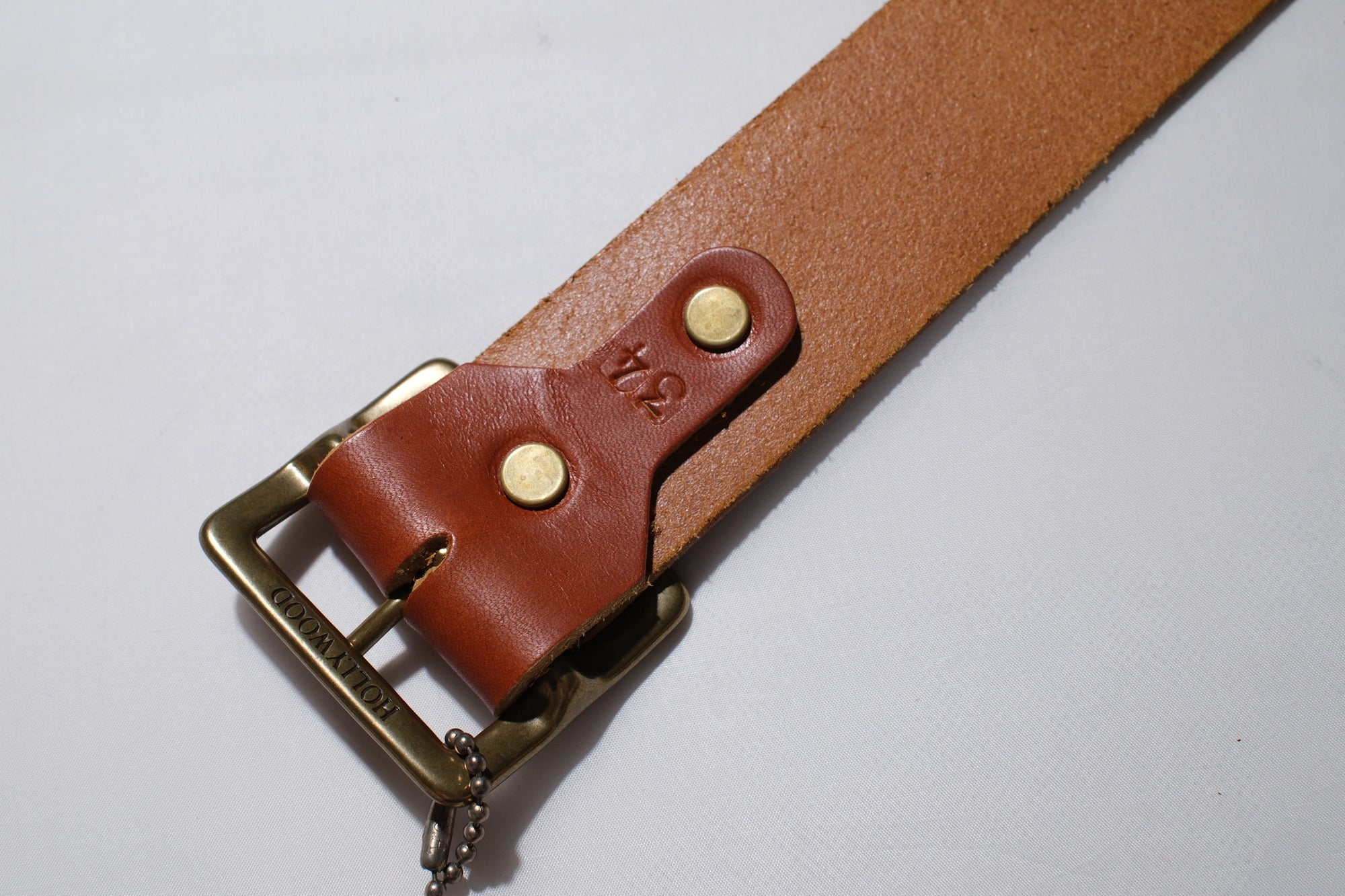 Hollywood Trading Company "Desert Flower" Belt (Light Brown Tea-core)