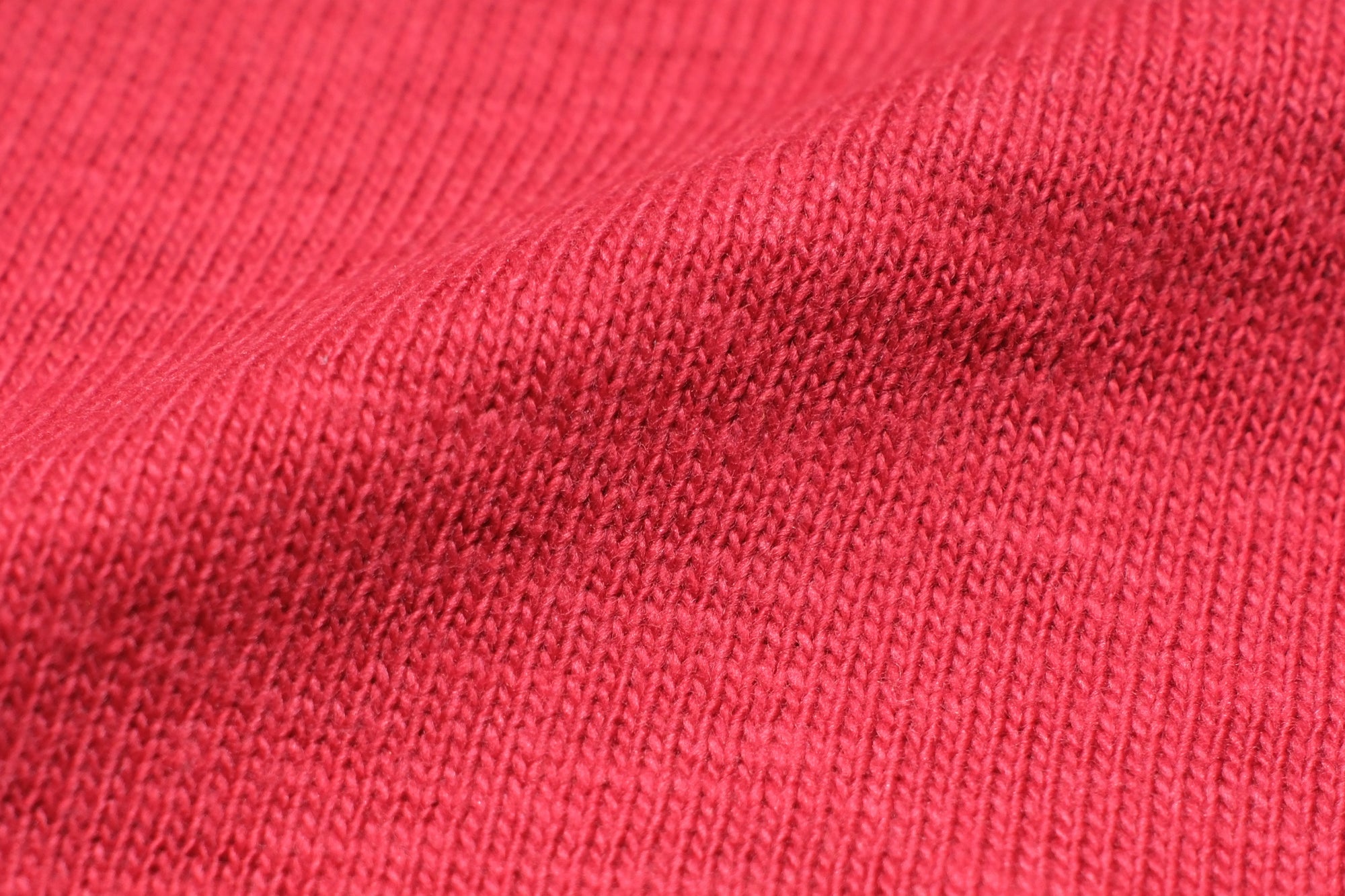 John Gluckow X Warehouse Co. 6oz Loopwheeled Plain Tee (Red)