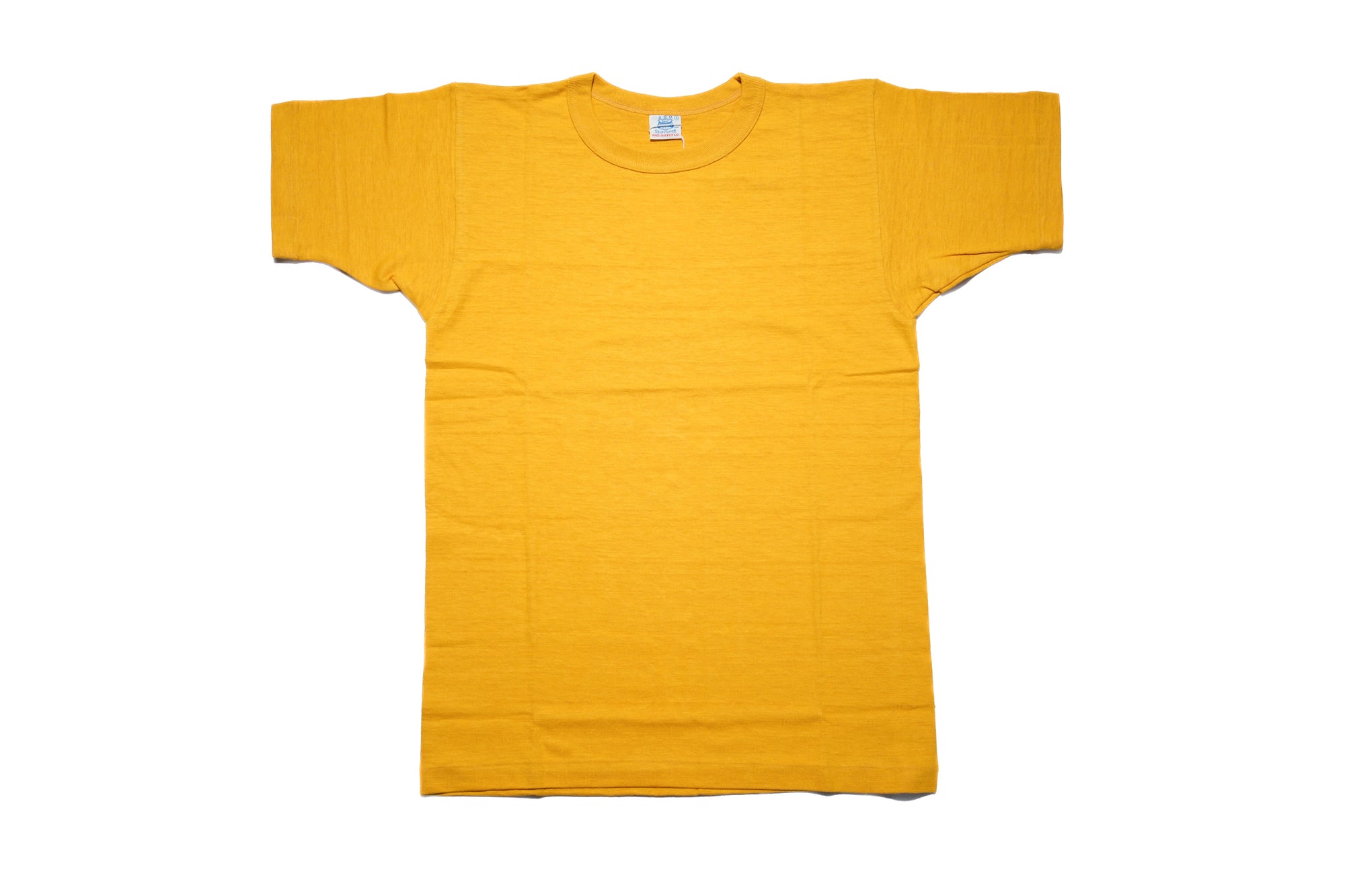 John Gluckow X Warehouse Co. 6oz Loopwheeled Plain Tee (Gold)