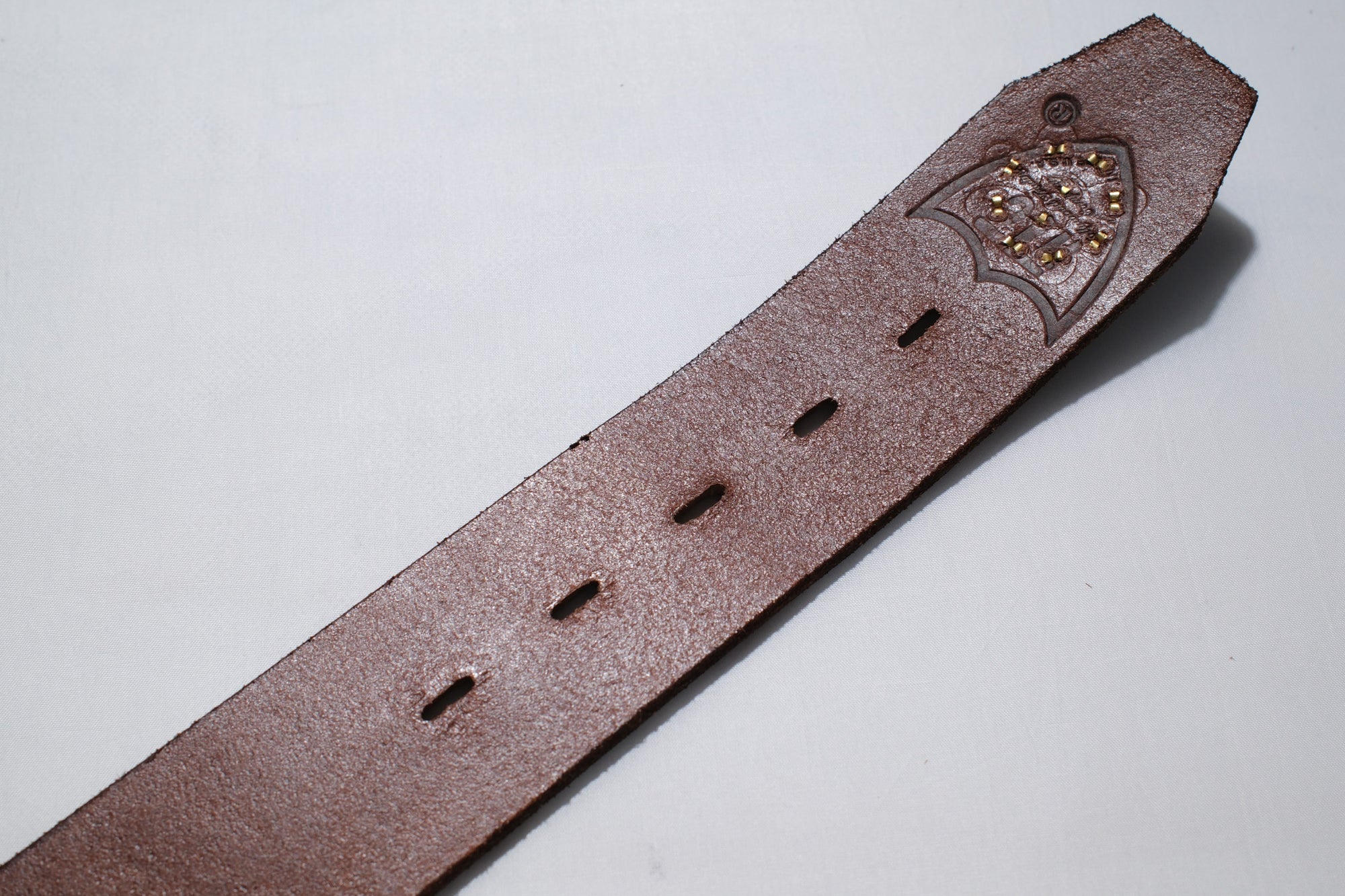 Hollywood Trading Company "Desert Flower" Belt (Dark Brown Tea-core)