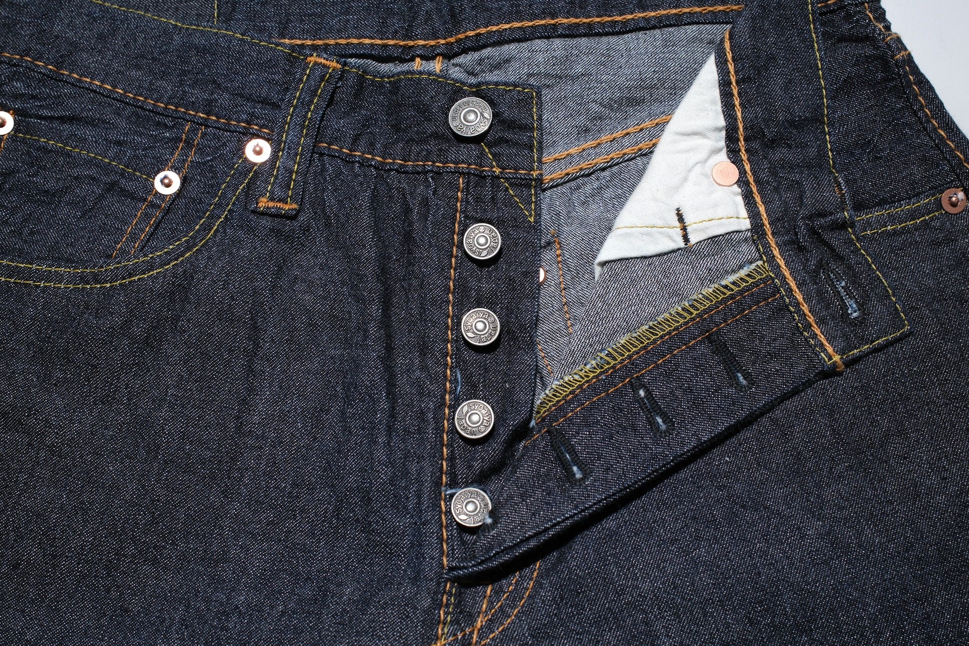 Pure Blue Japan 10oz 1182-002 "Selvedged Summer" Denim (Piped Straight fit)