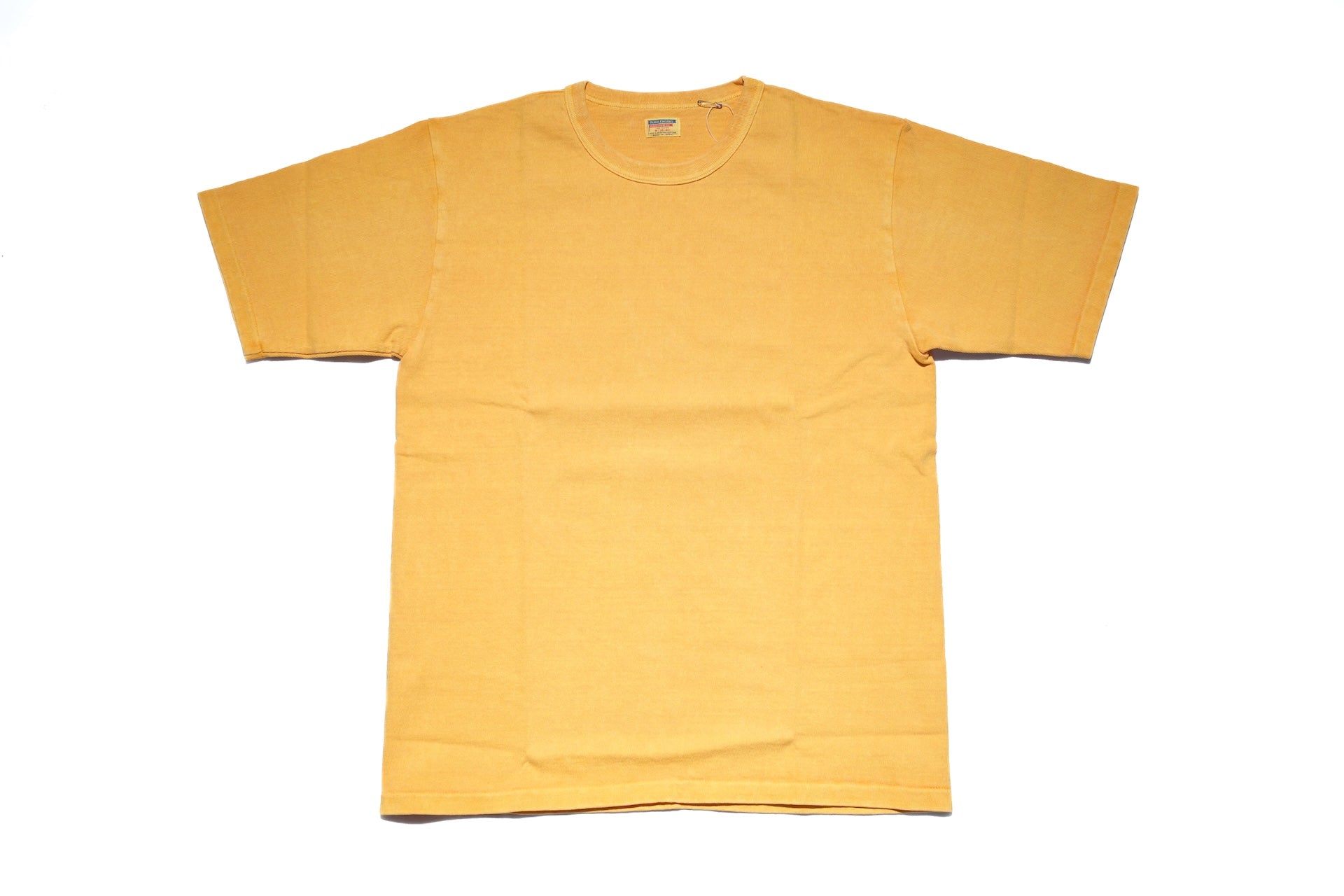 Dubble Works 9oz "Ultra-Heavy" Pigment Dyed Loopwheeled Tee (Gold)