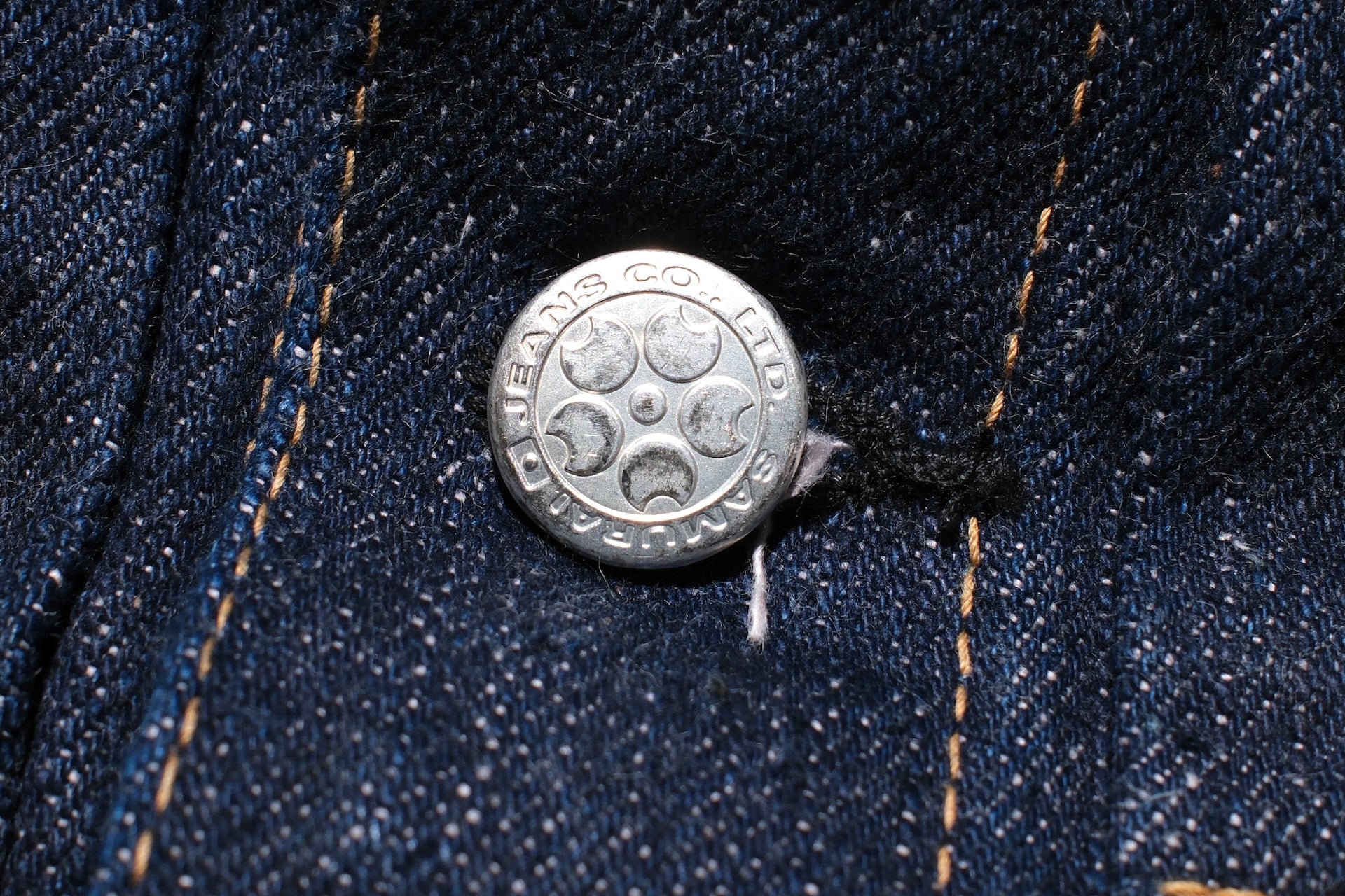 Samurai 18oz “Indigo Sakura Plus” Denim Rider Jacket