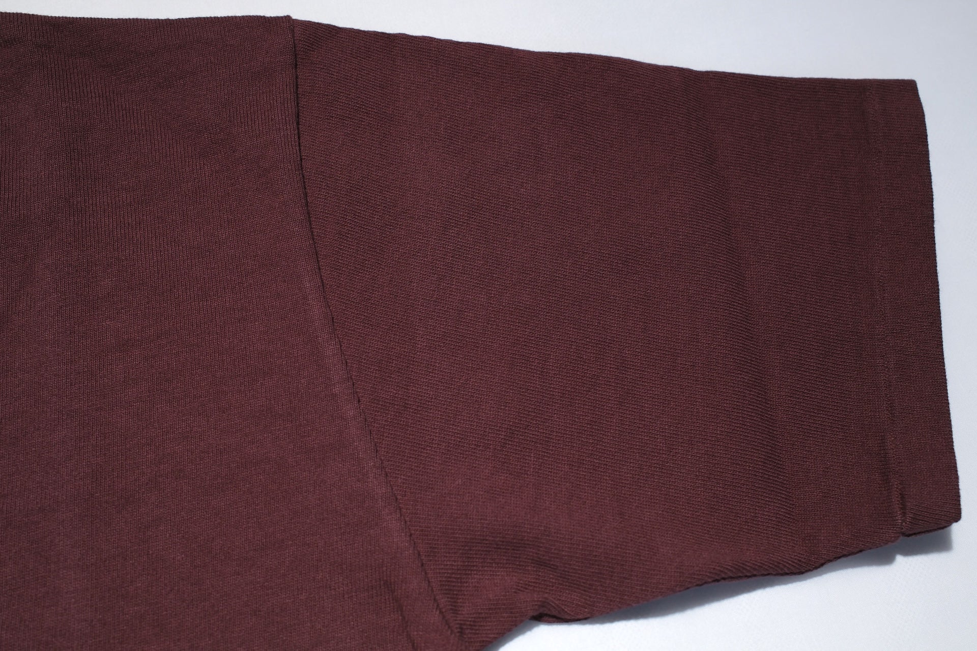 Dubble Works 9oz "Ultra-Heavy" Loopwheeled Tee (Bordeaux)