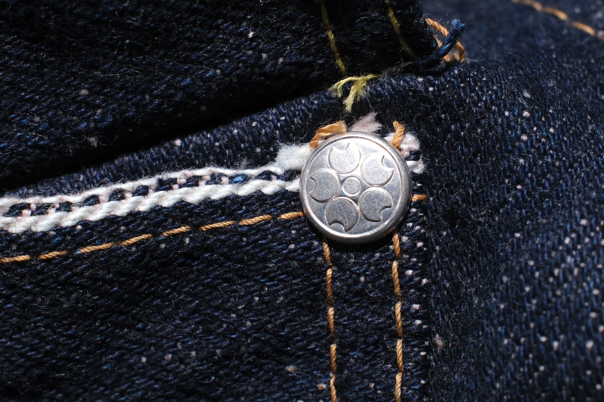 Samurai 18oz “Indigo Sakura Plus” Denim Rider Jacket