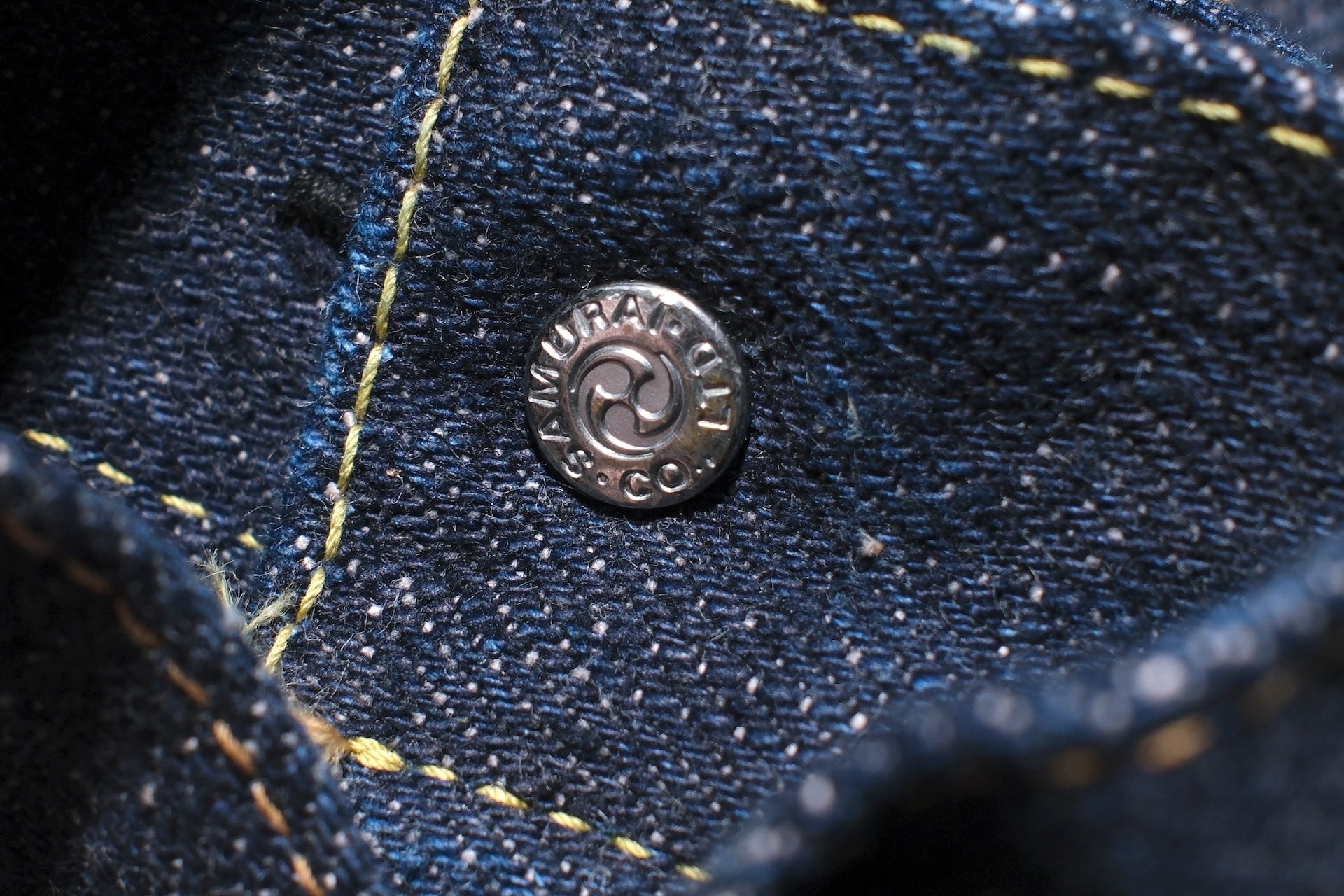 Samurai 18oz “Indigo Sakura Plus” Denim Rider Jacket