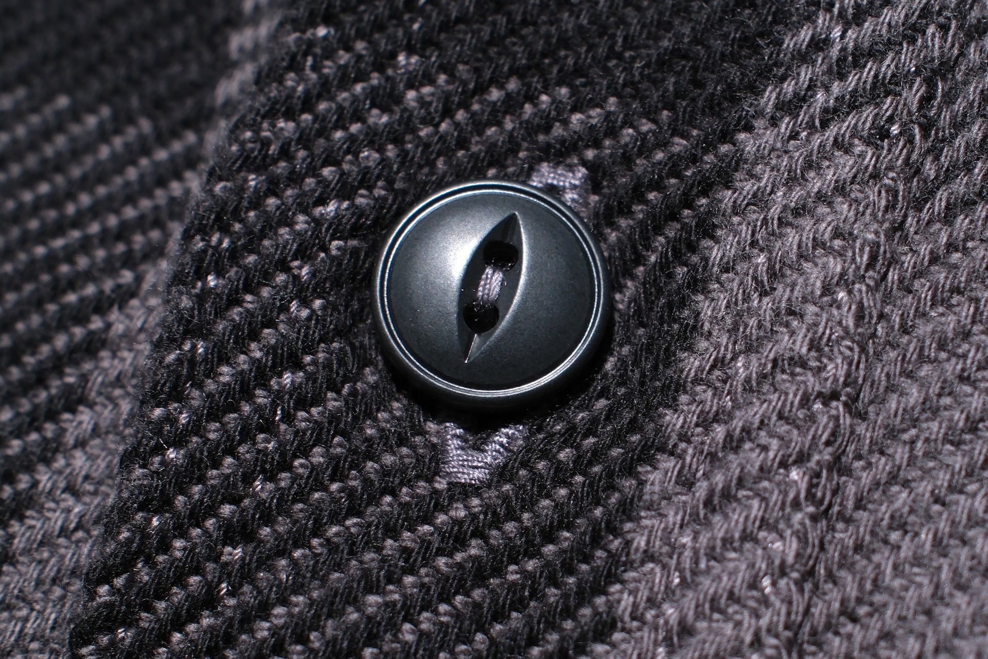 MOMOTARO JEANS Medium-Weight Cotton Flannel Workshirt (Grey)