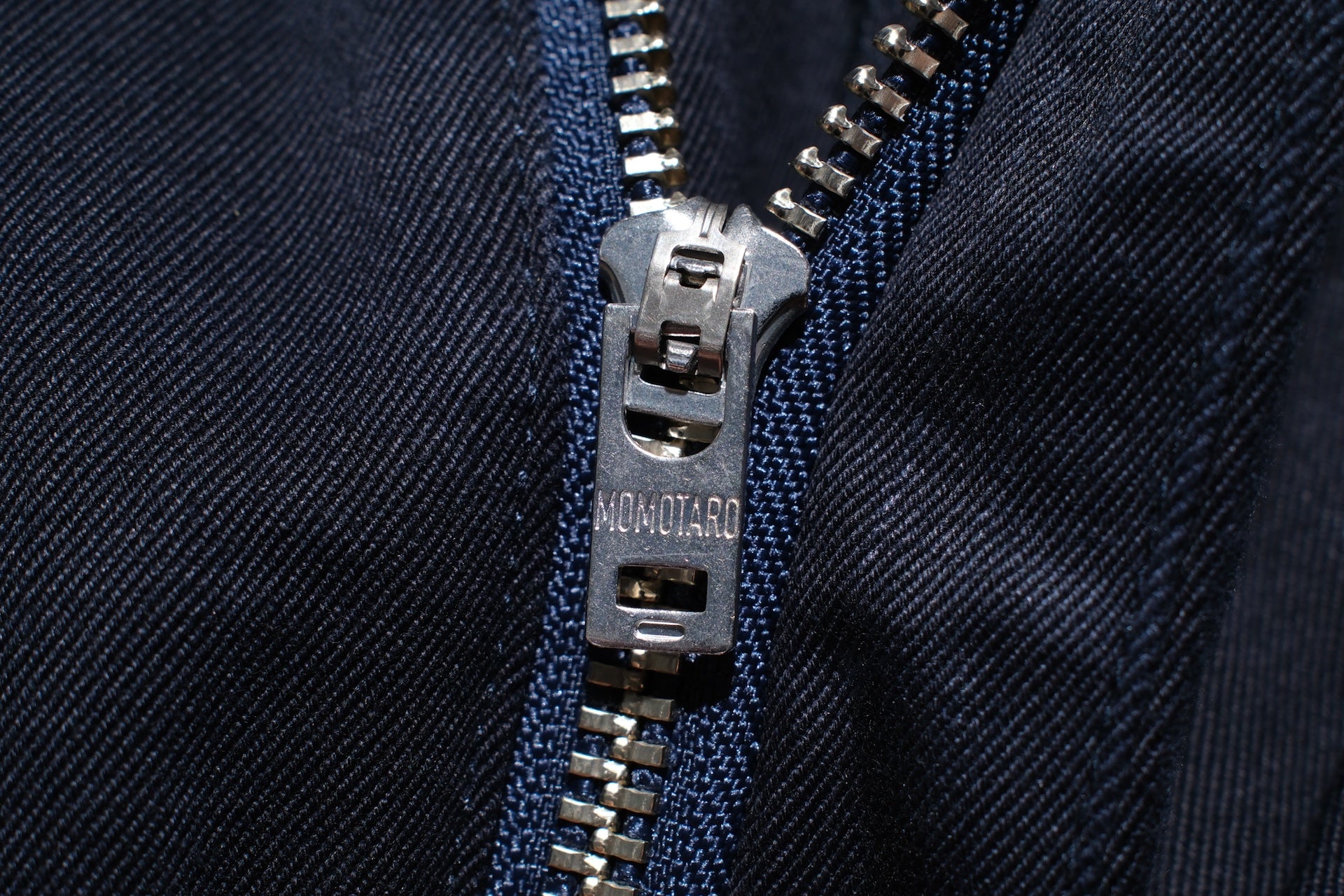 MOMOTARO JEANS 11oz High-Density West Point Trousers (Dark Navy)